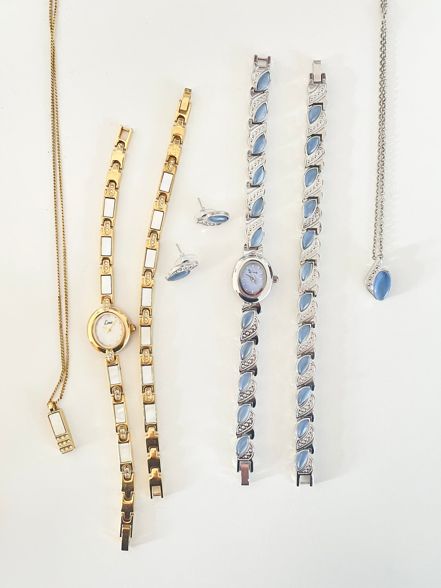 The Marina Watch, Bracelet, Necklace & Earrings Set