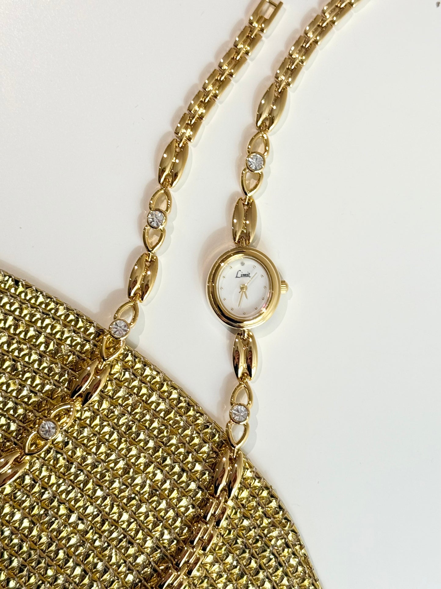 The Melissa Watch, Bracelet & Necklace Set