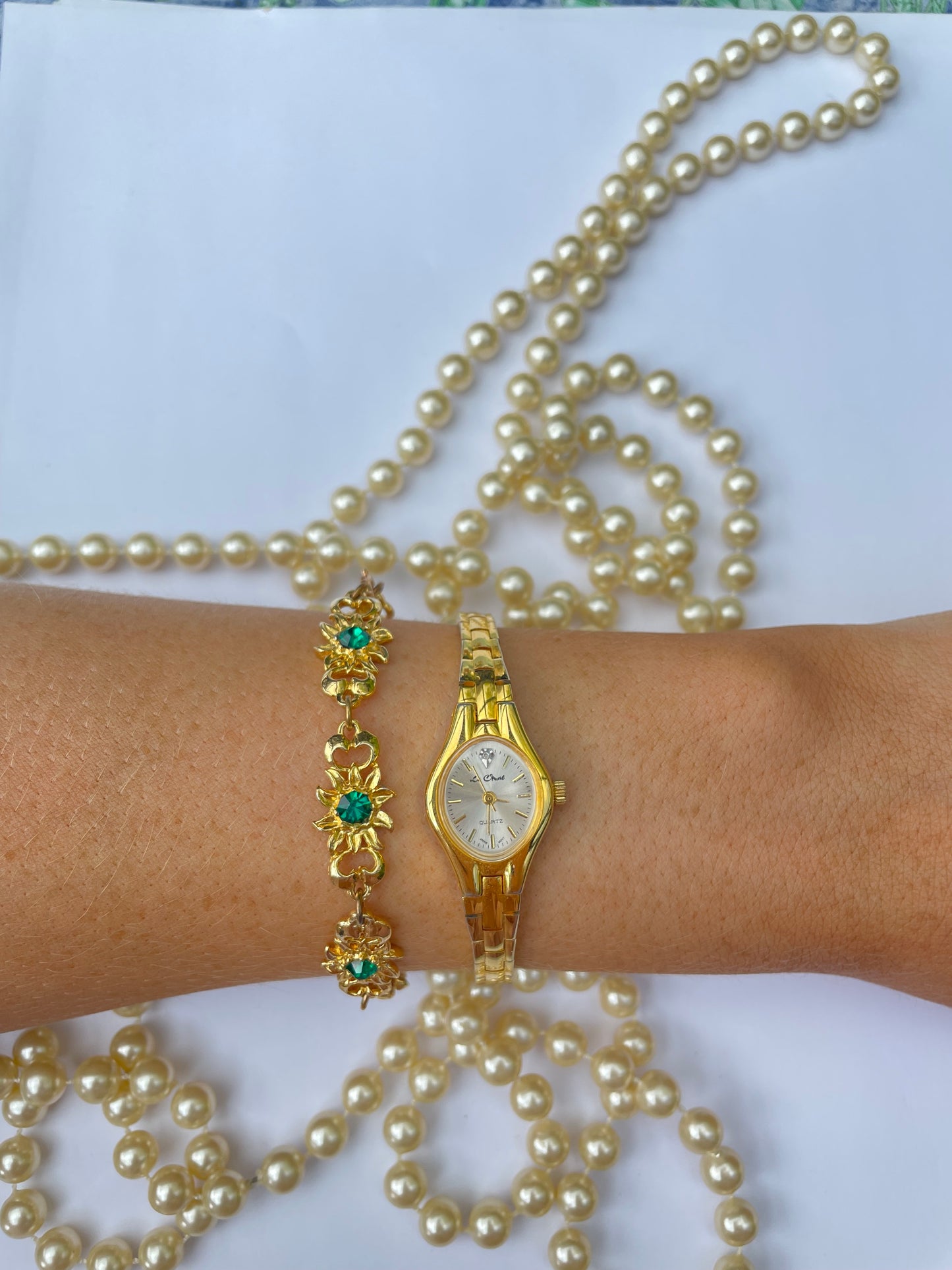 Quartz Agatha Watch