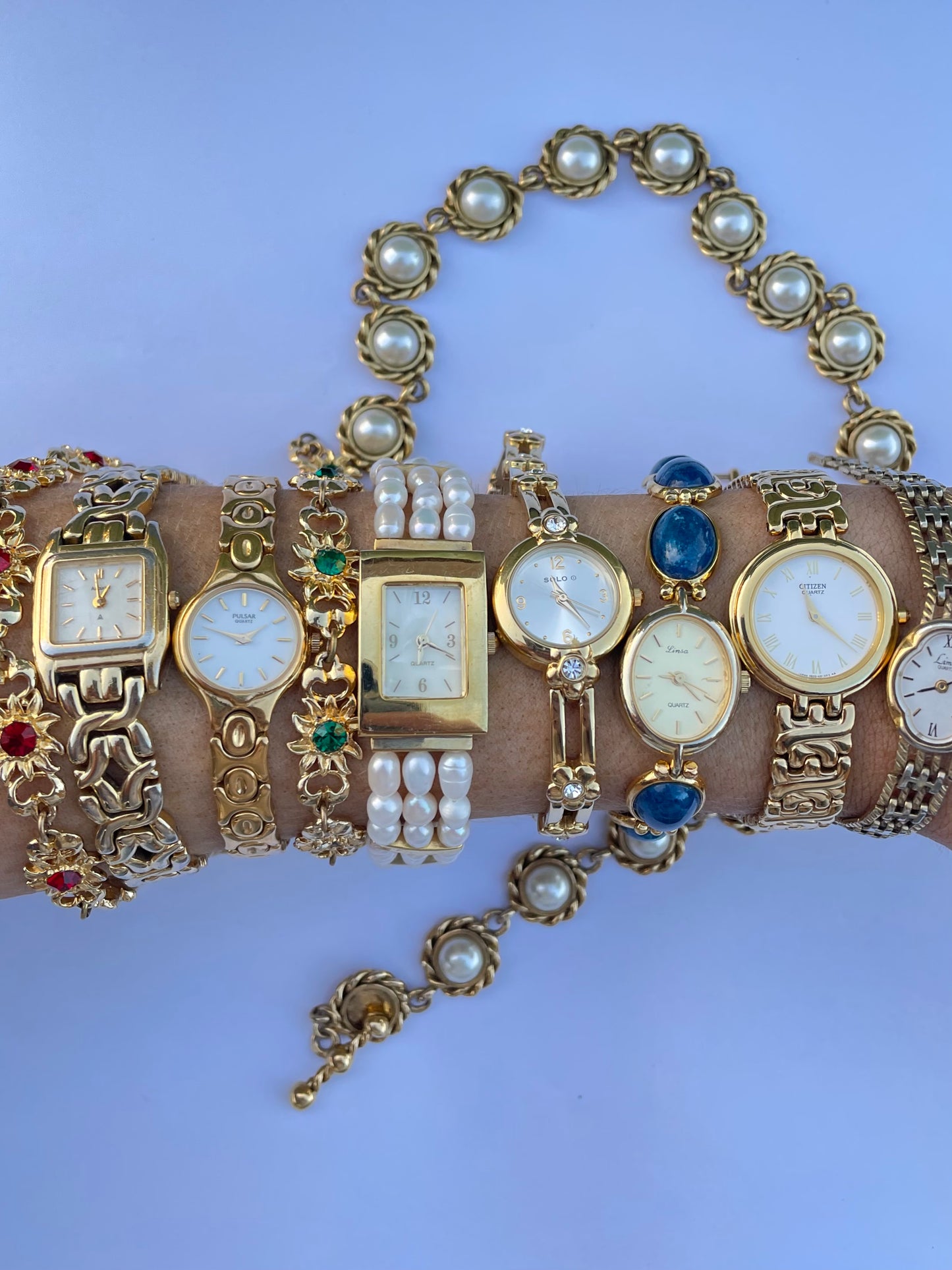 The Selena Blue Watch