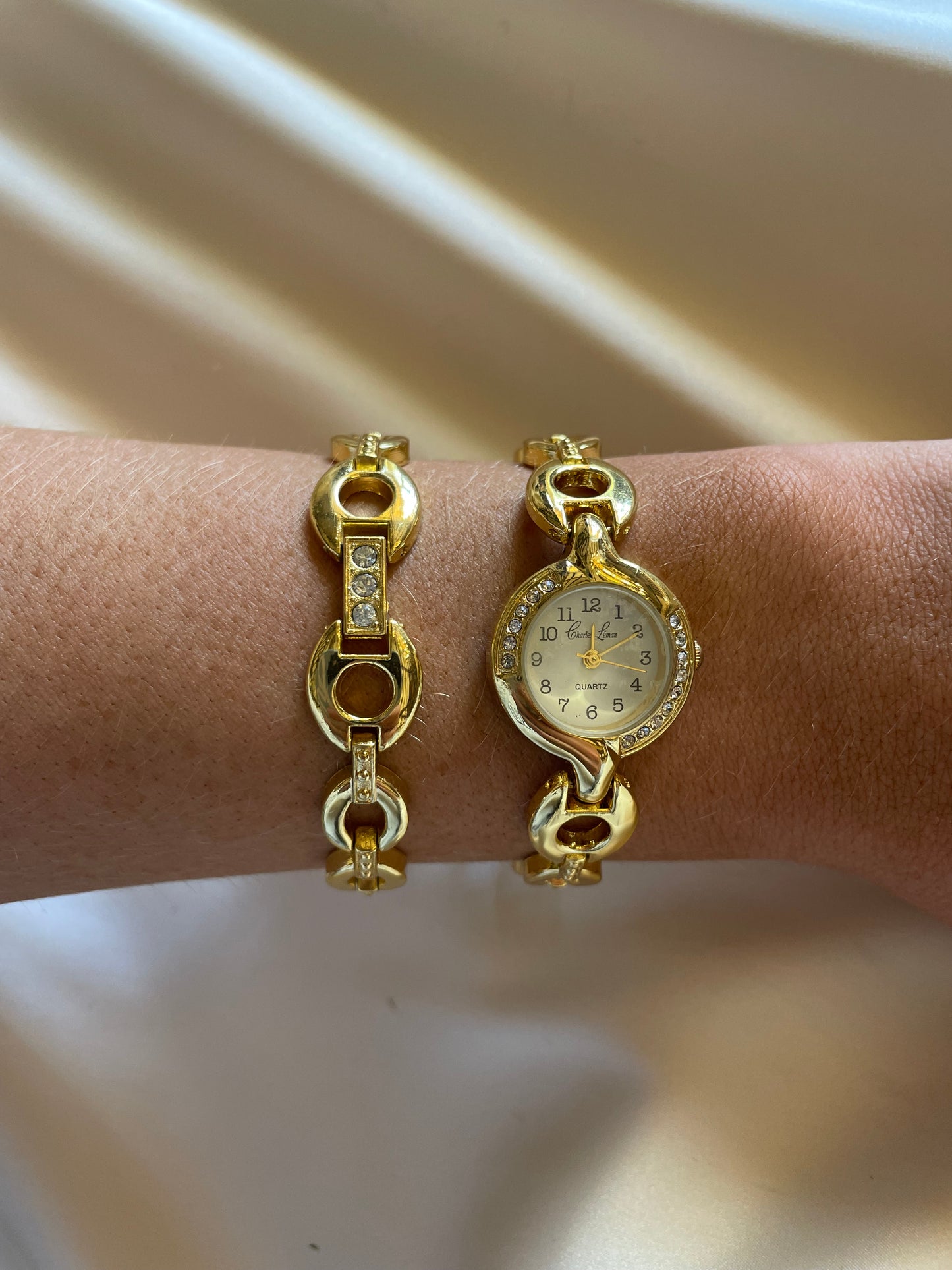 The Orelia Watch & Bracelet Set
