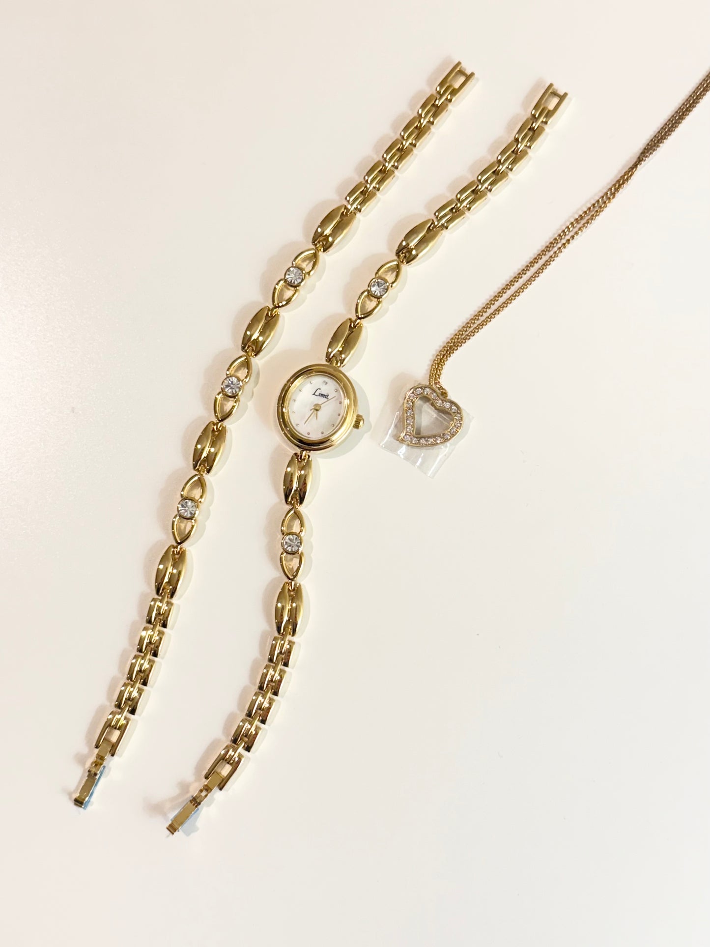 The Melissa Watch, Bracelet & Necklace Set