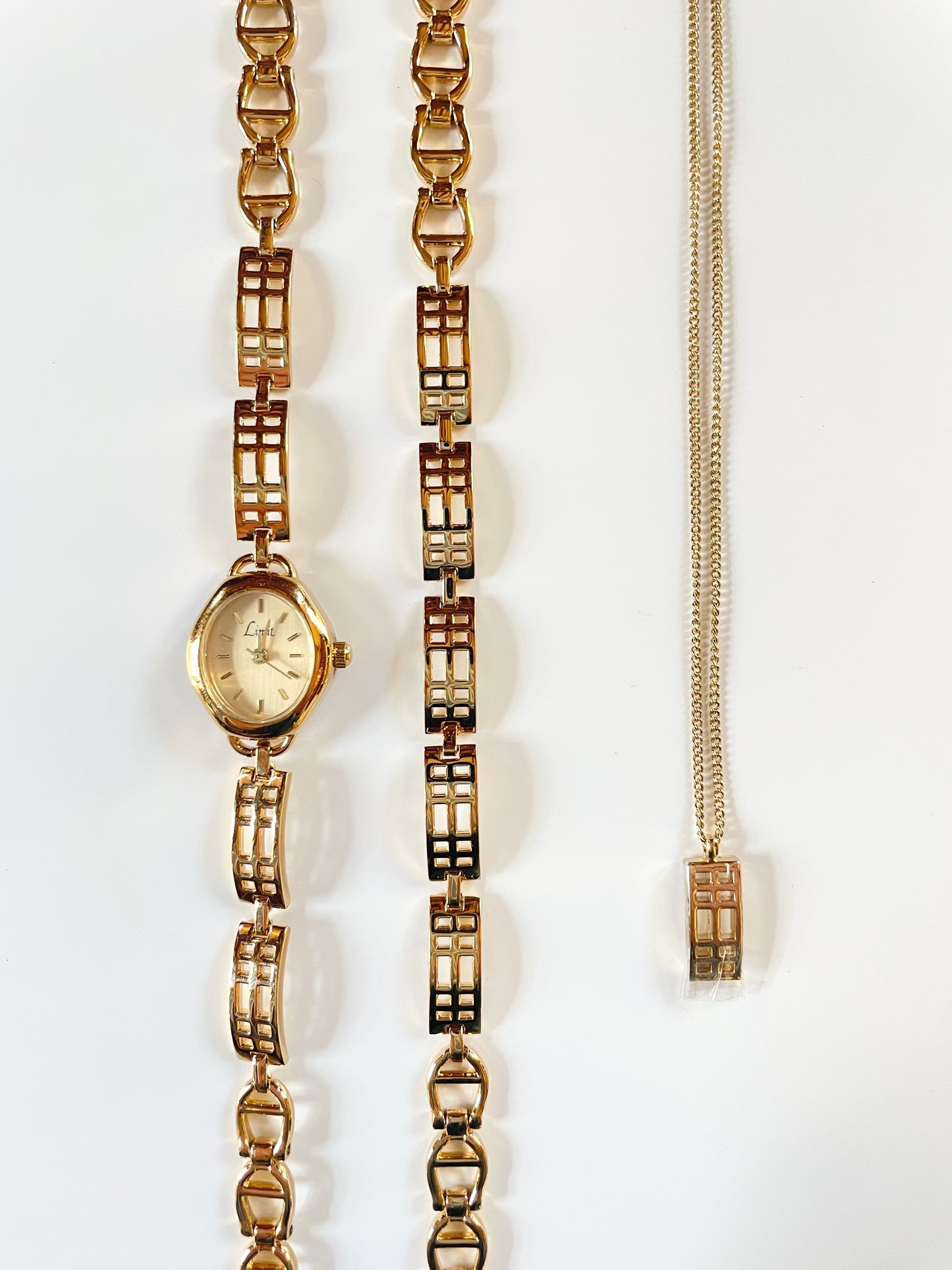 The Patricia Watch, Bracelet & Necklace Set