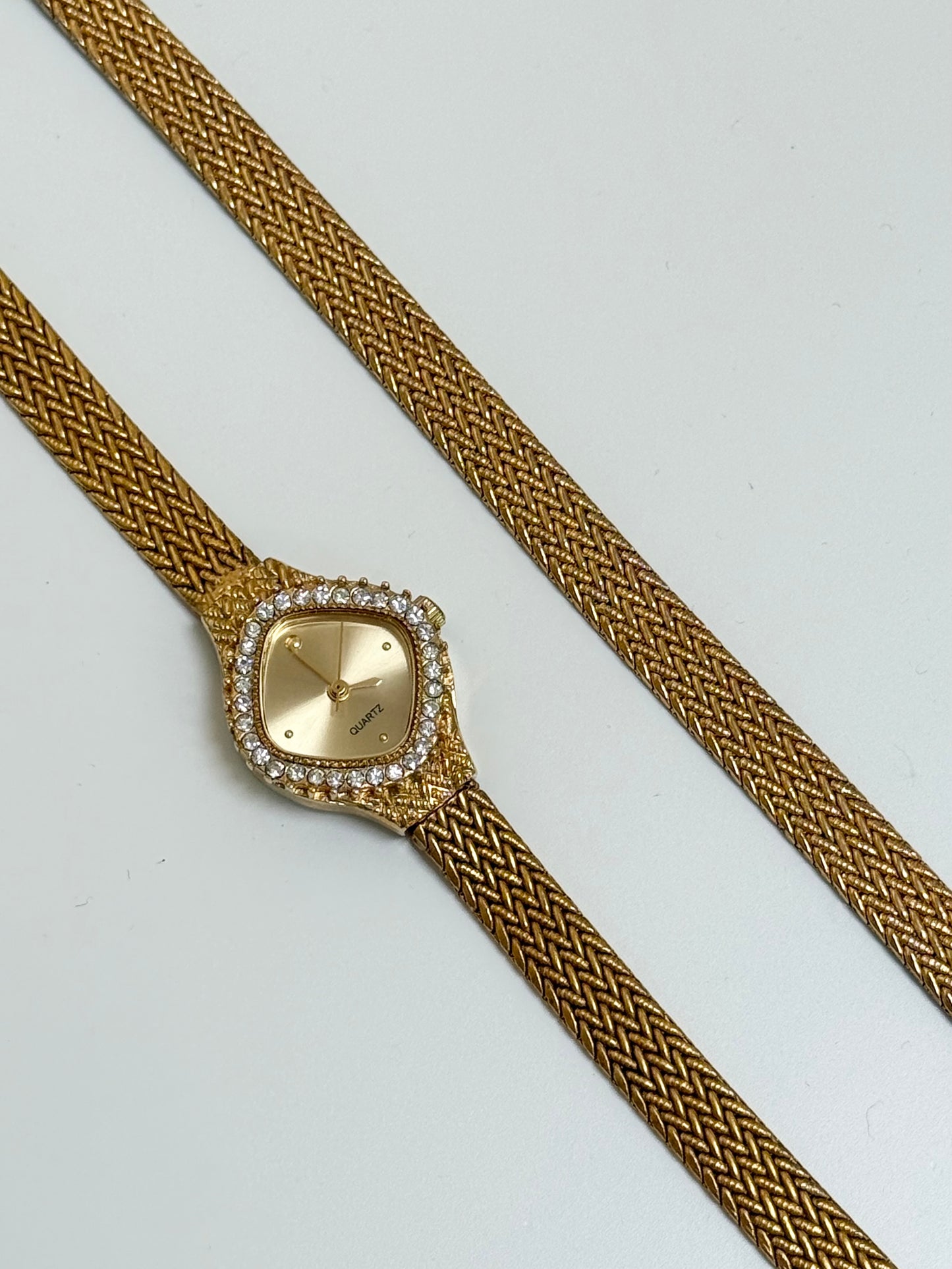 The Crystal Watch & Bracelet Set