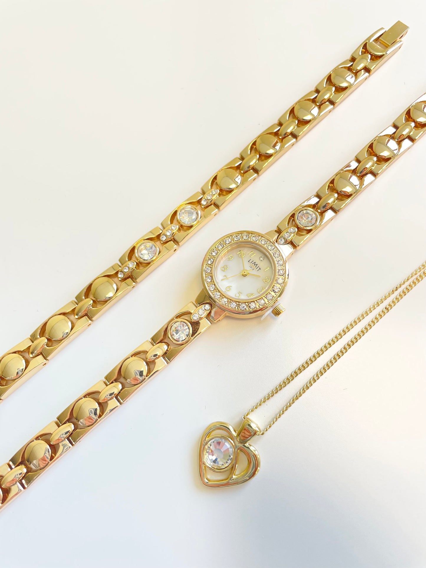 The Tally Watch, Bracelet & Necklace Set