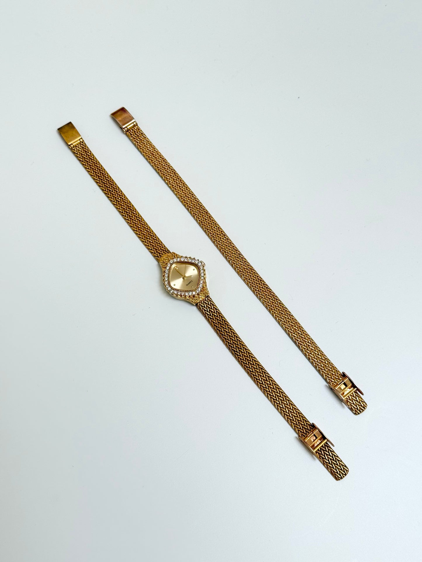The Crystal Watch & Bracelet Set