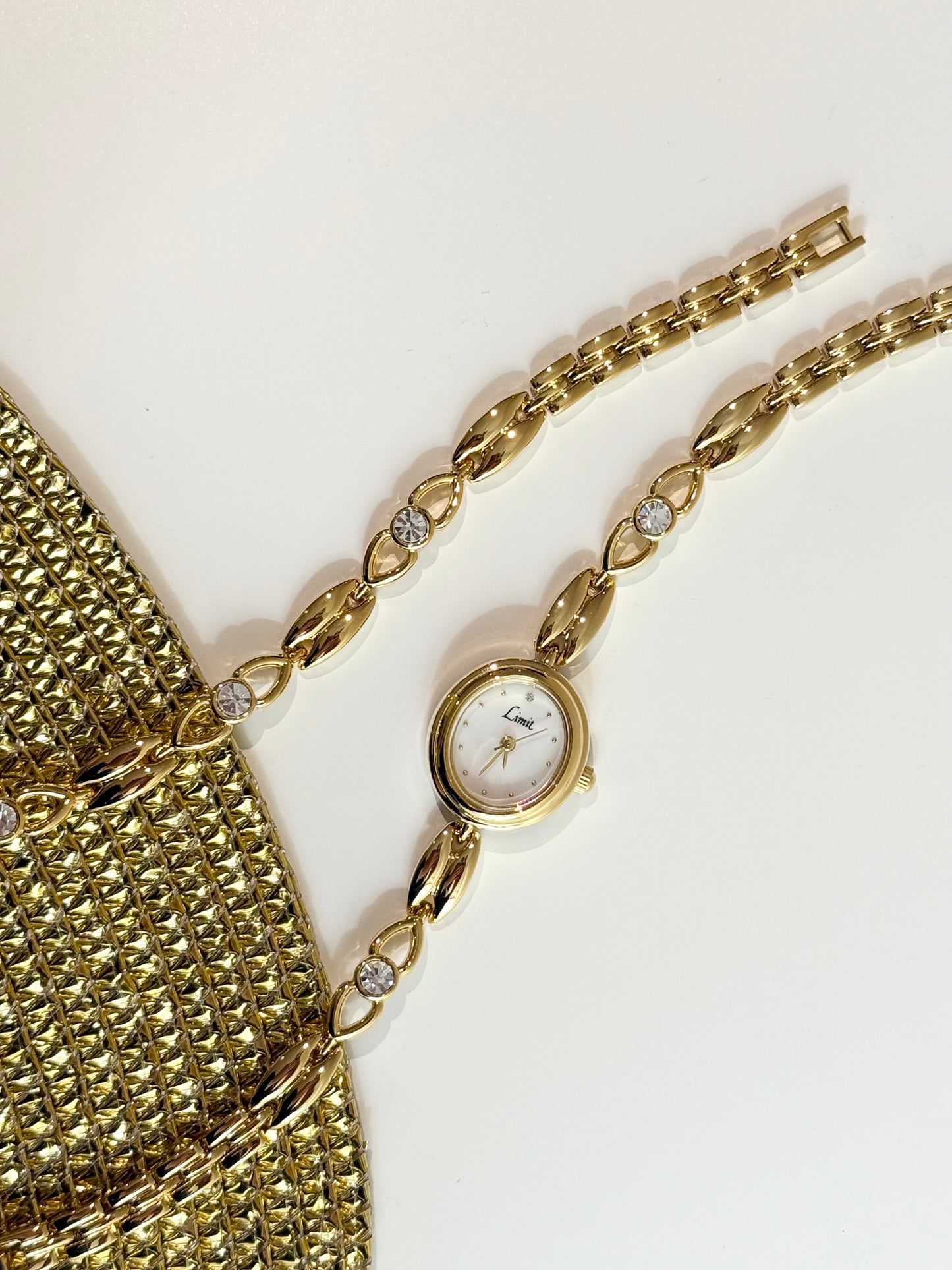 The Melissa Watch, Bracelet & Necklace Set