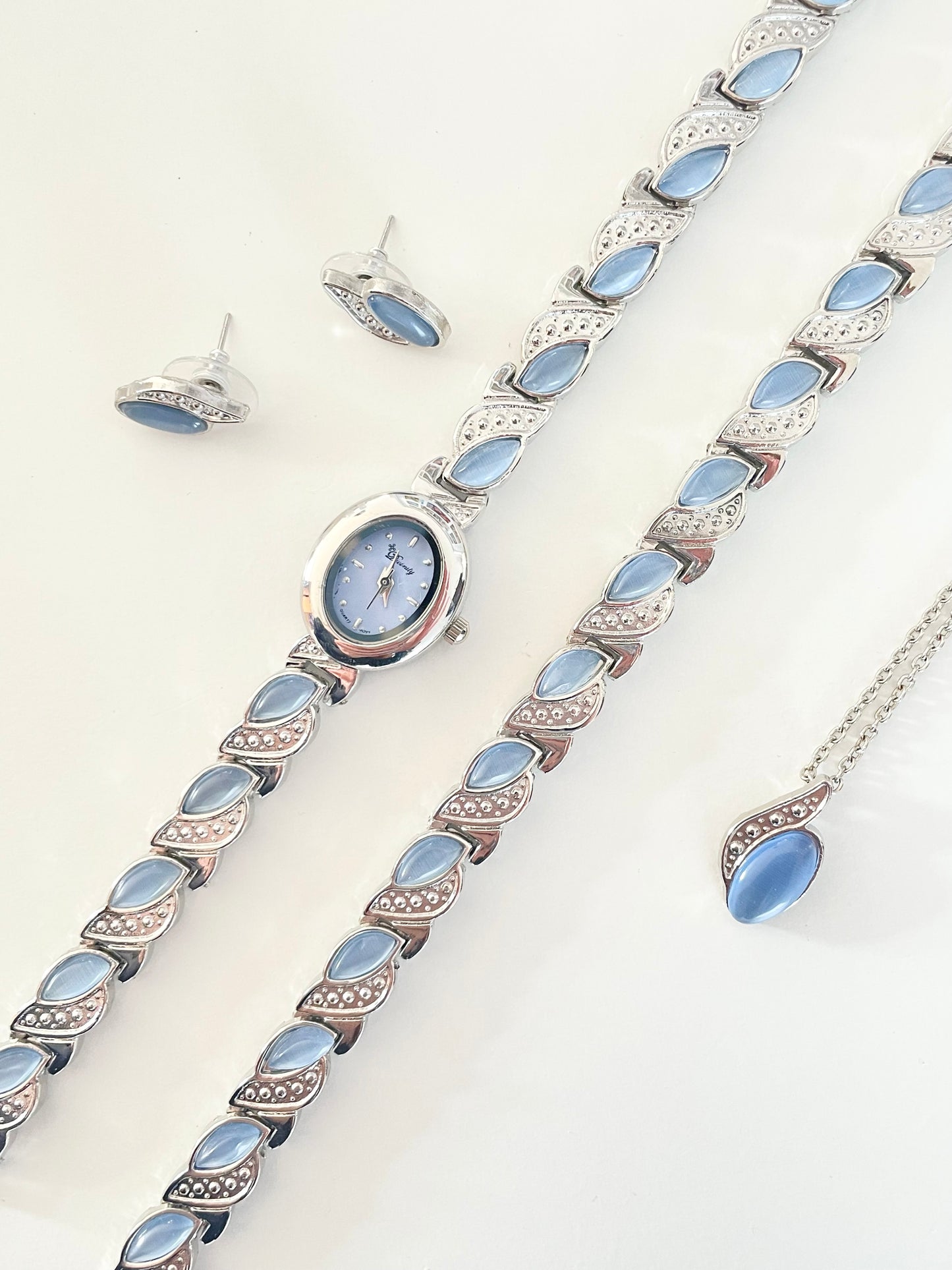 The Marina Watch, Bracelet, Necklace & Earrings Set