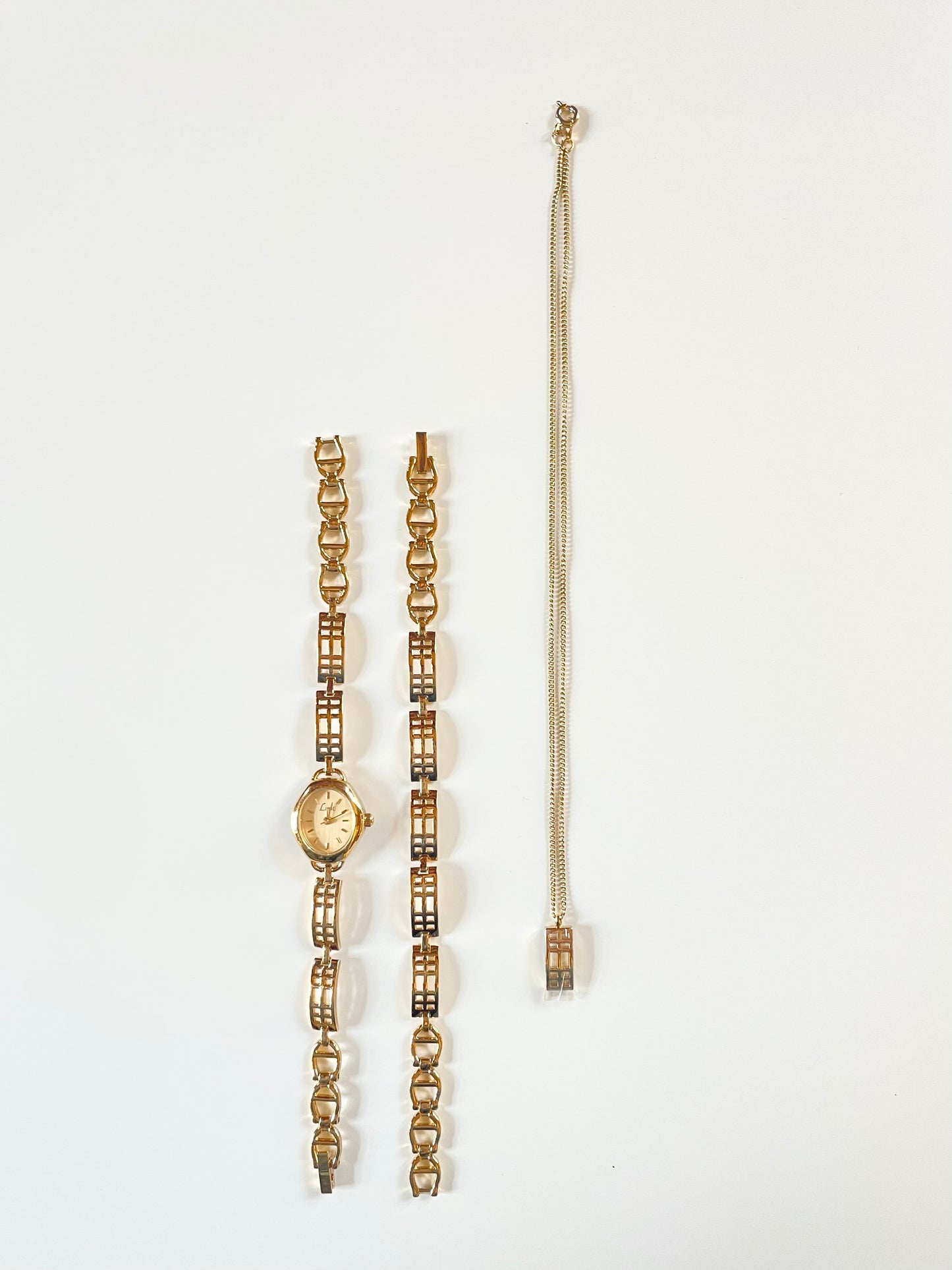 The Patricia Watch, Bracelet & Necklace Set