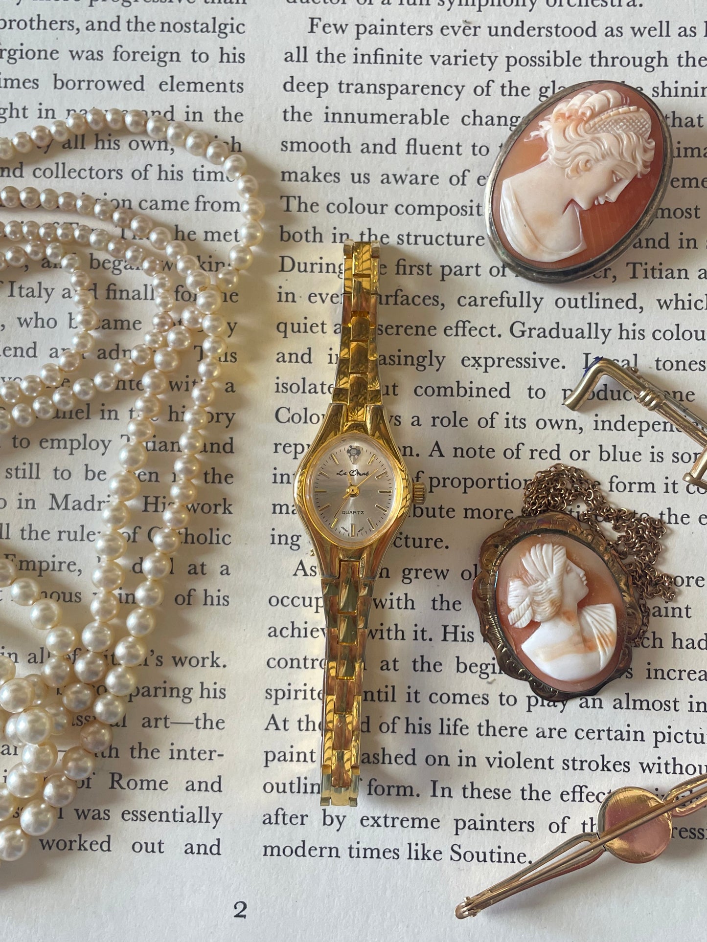Quartz Agatha Watch