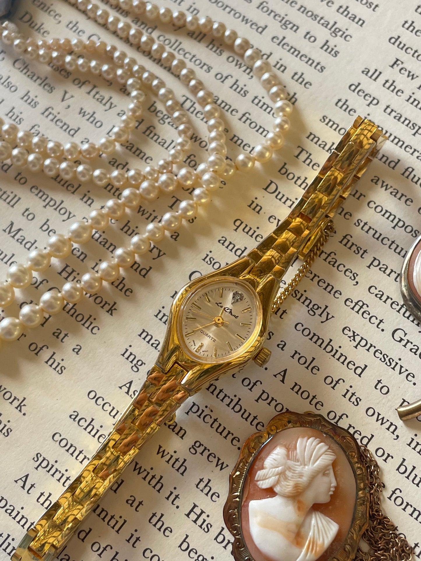 Quartz Agatha Watch