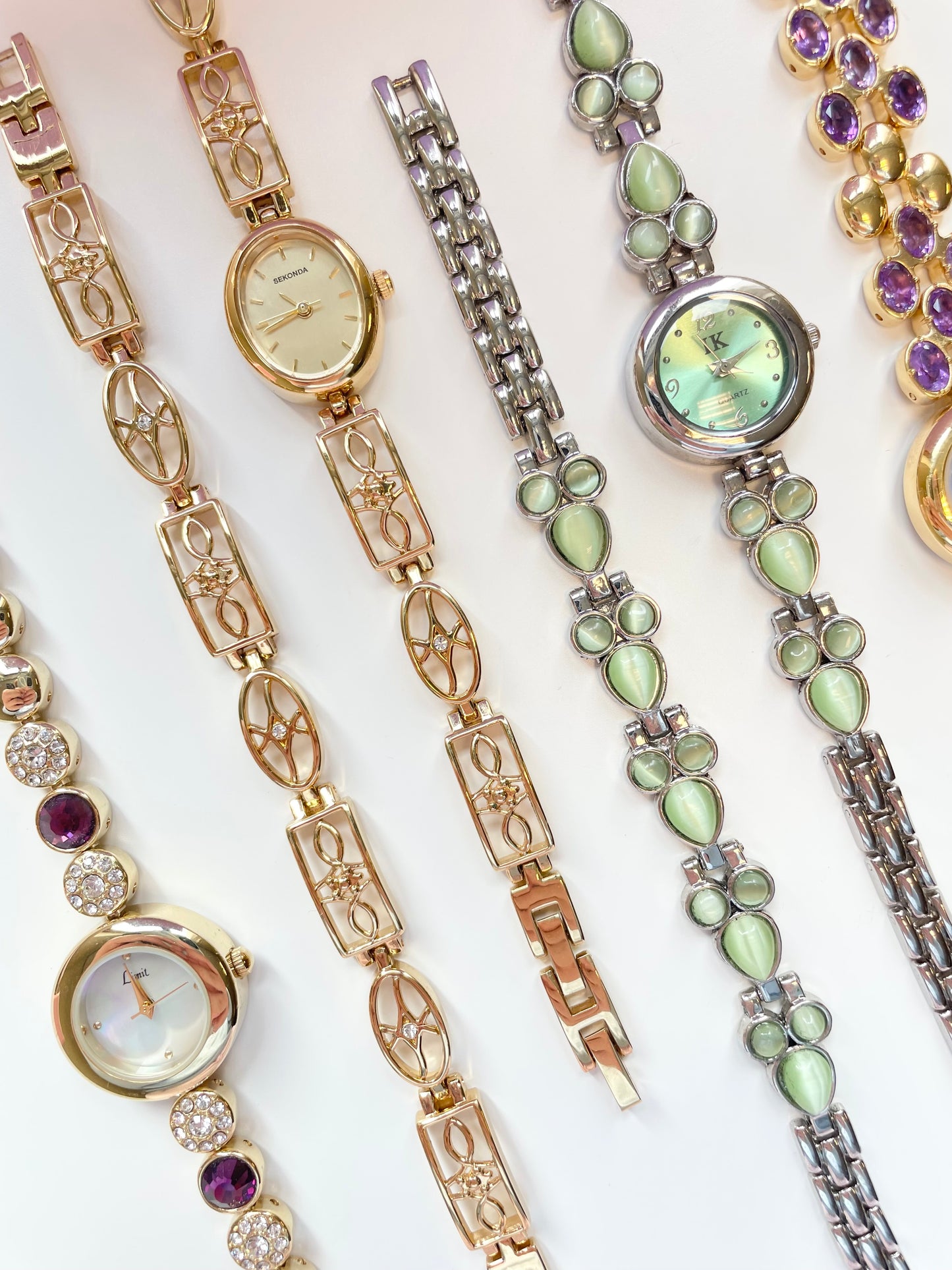 The Henrietta Watch, Bracelet Set & Necklace
