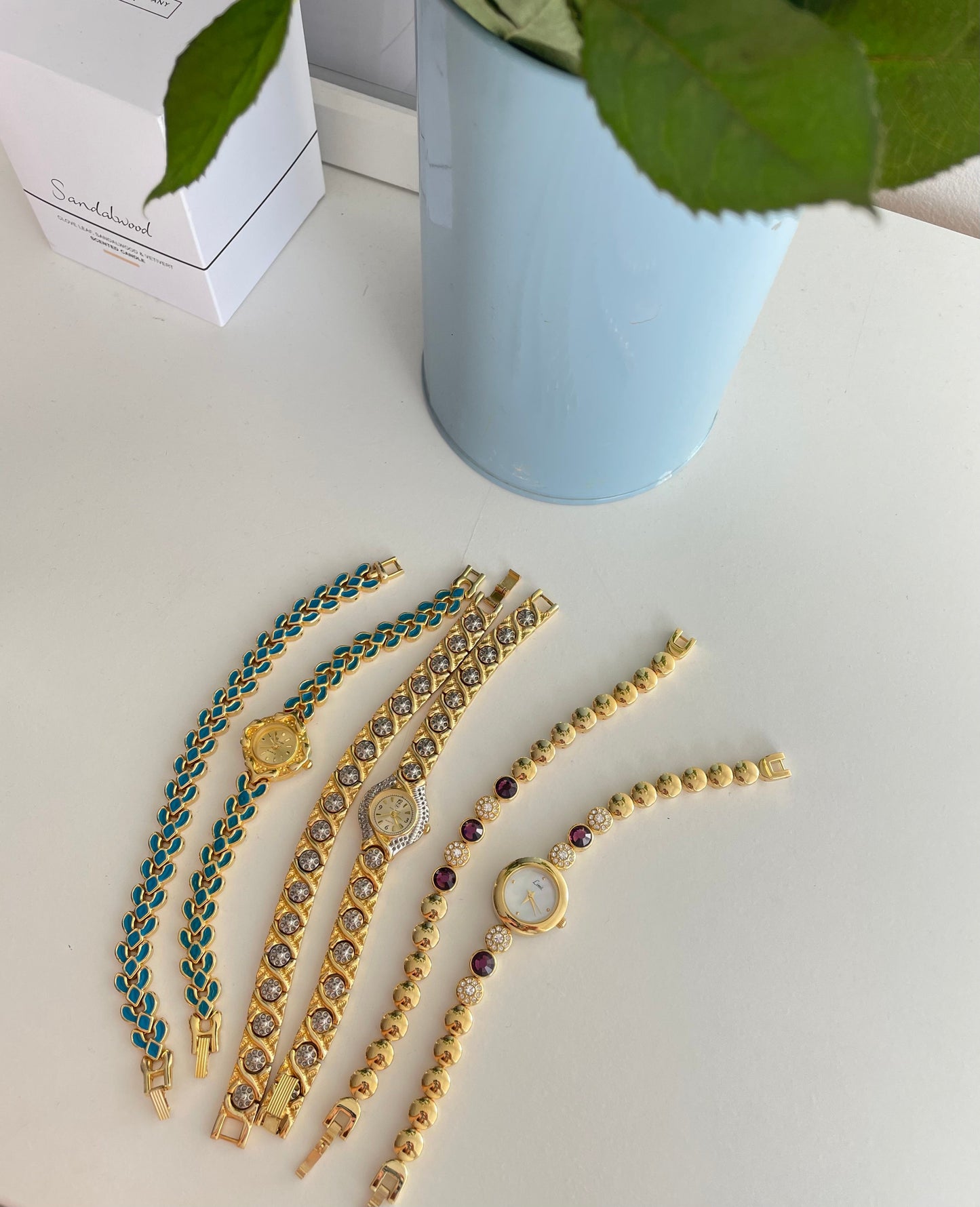 The Eliza Watch, Bracelet & Necklace Set