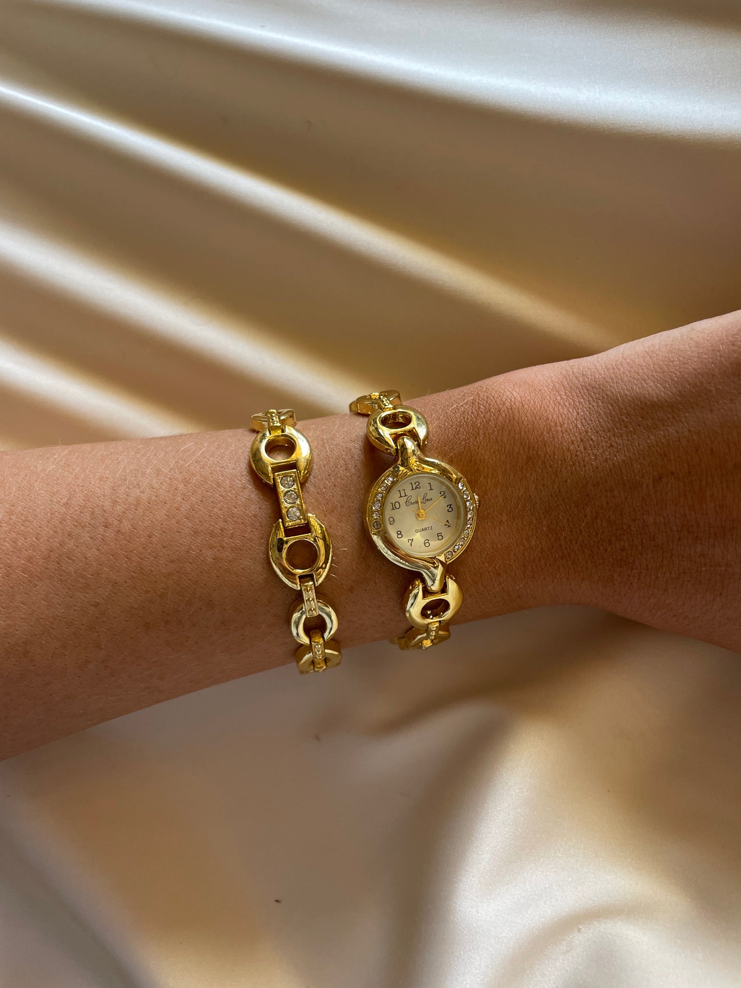 The Orelia Watch & Bracelet Set