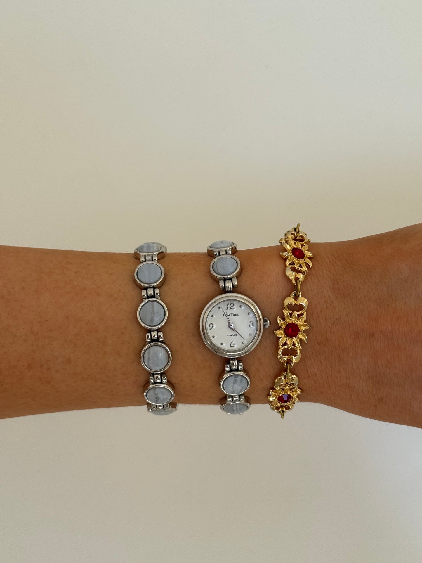 The Gem Watch & Bracelet Set