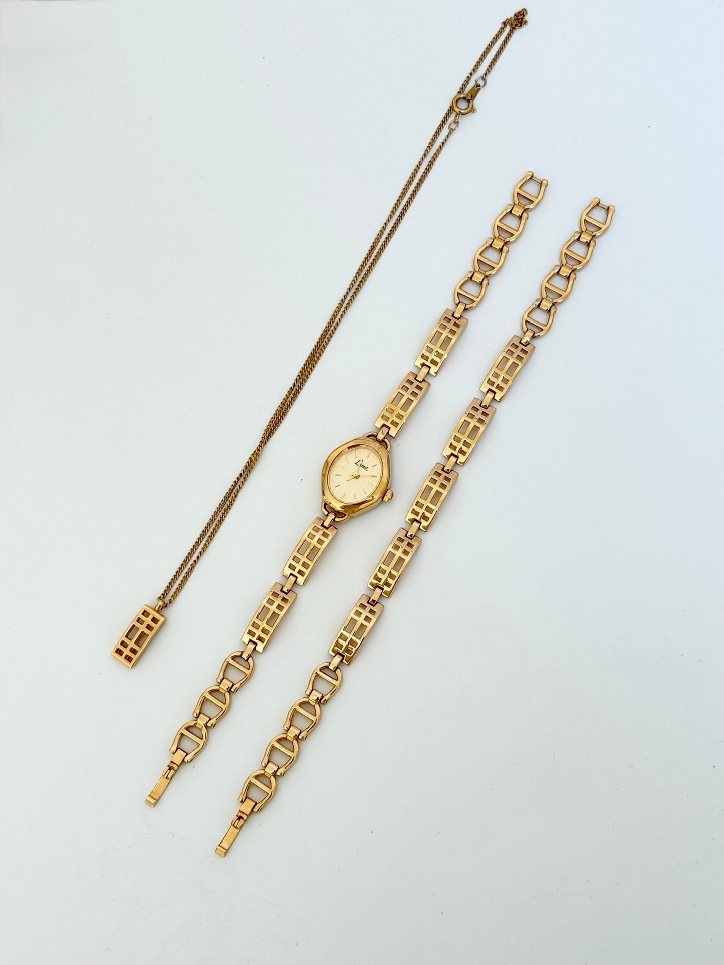 The Patricia Watch, Bracelet & Necklace Set