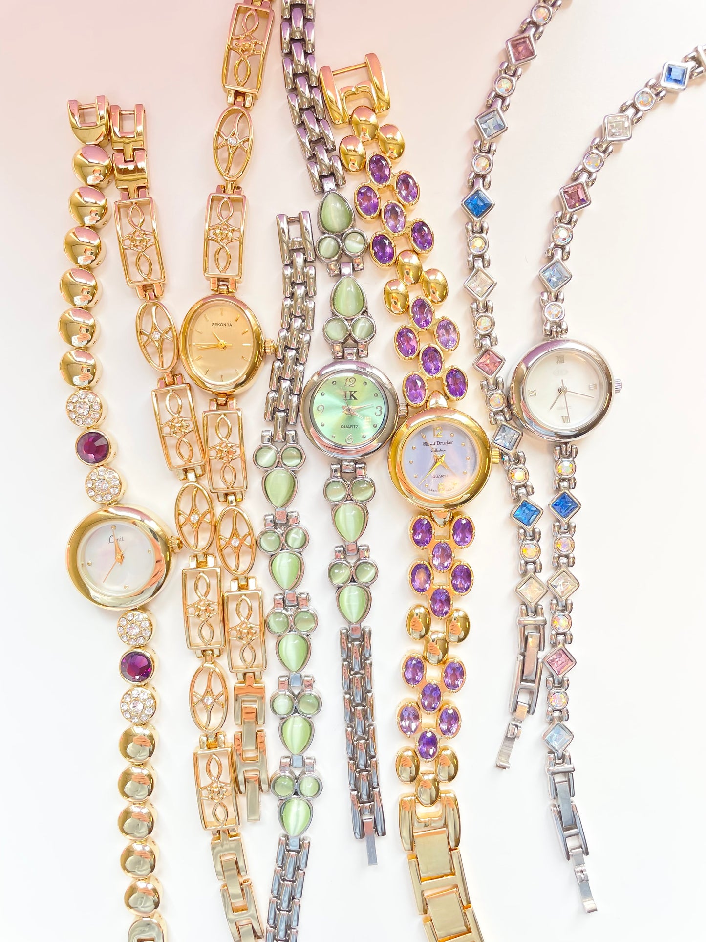 The Henrietta Watch, Bracelet Set & Necklace