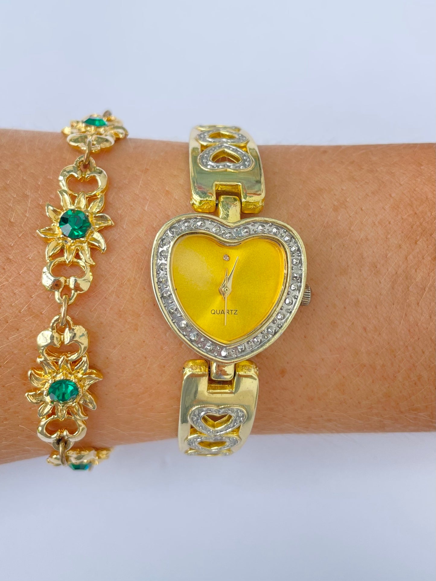 The Yellow Heart Watch