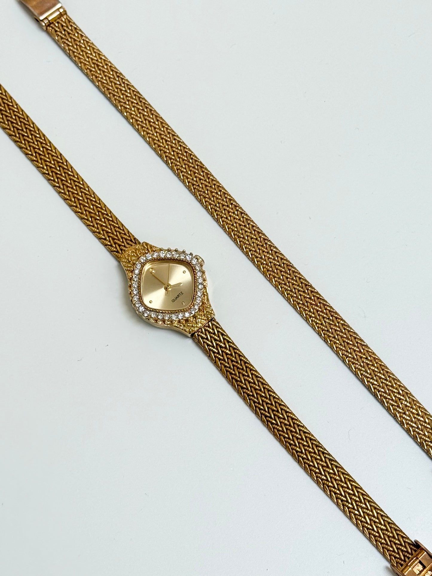 The Crystal Watch & Bracelet Set