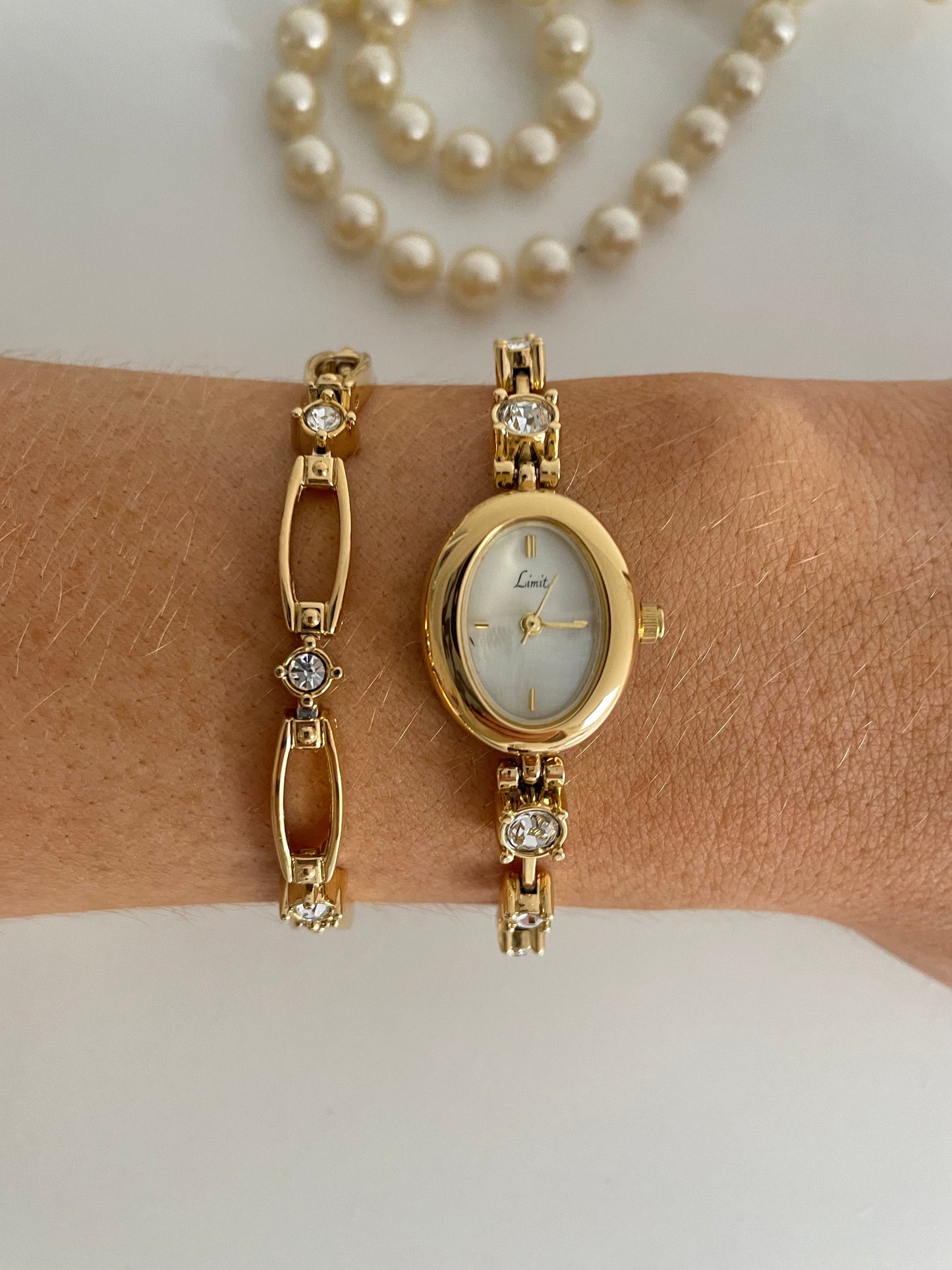 The Bonnie Watch, Bracelet & Necklace Set