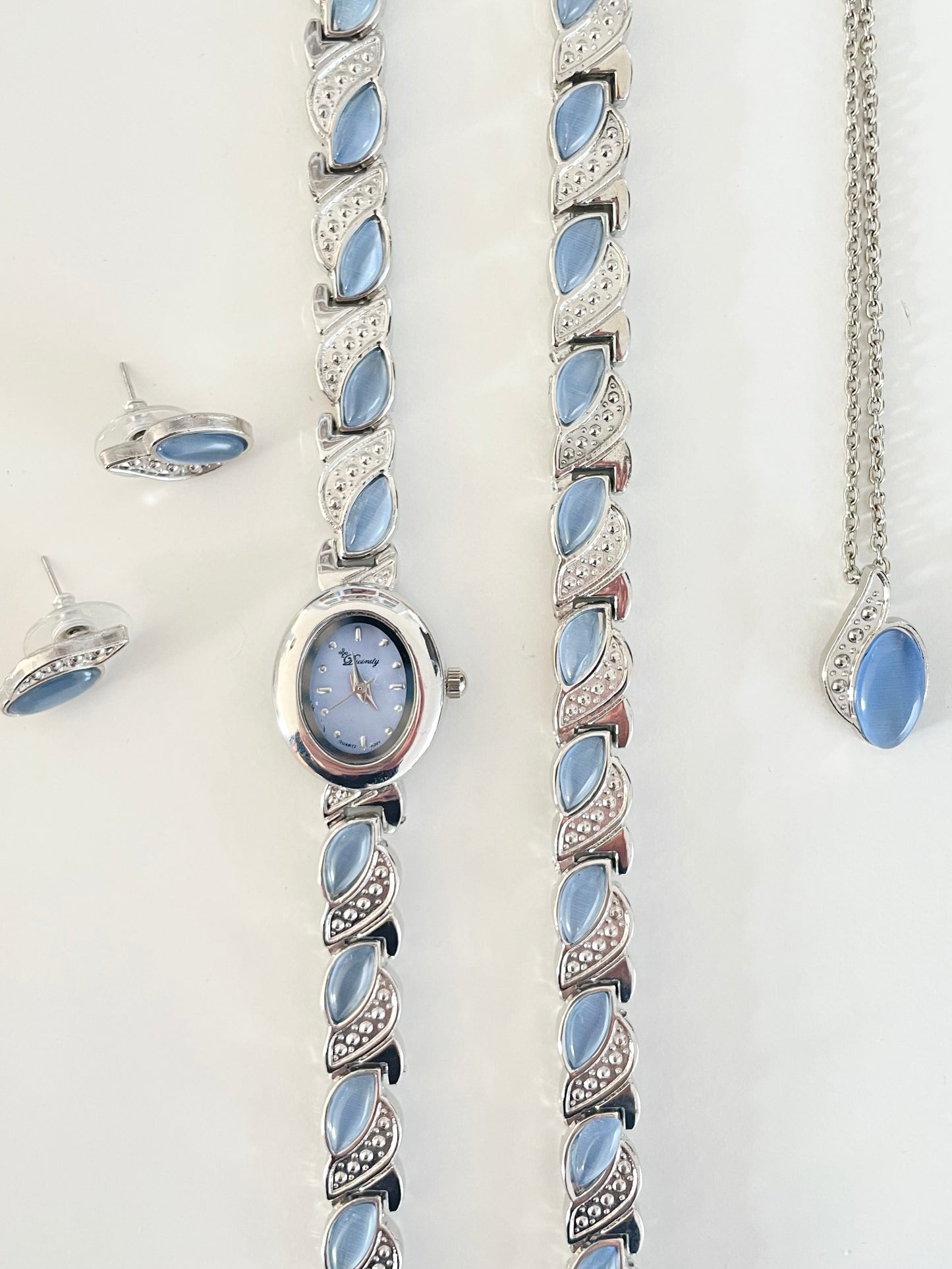 The Marina Watch, Bracelet, Necklace & Earrings Set