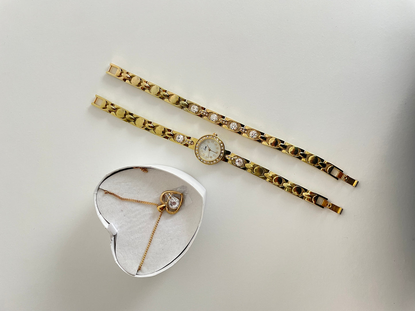 The Tally Watch, Bracelet & Necklace Set
