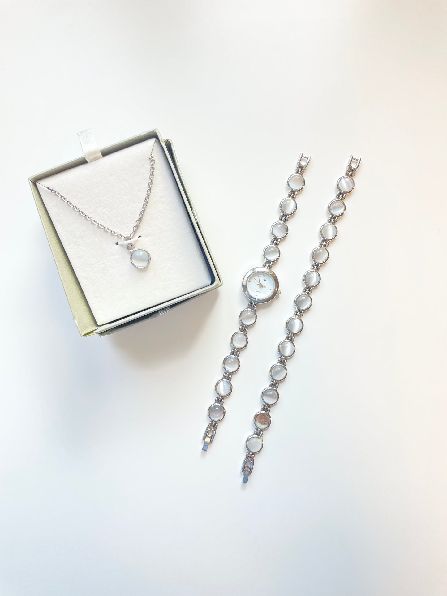 The Flossie Watch, Bracelet & Necklace Set