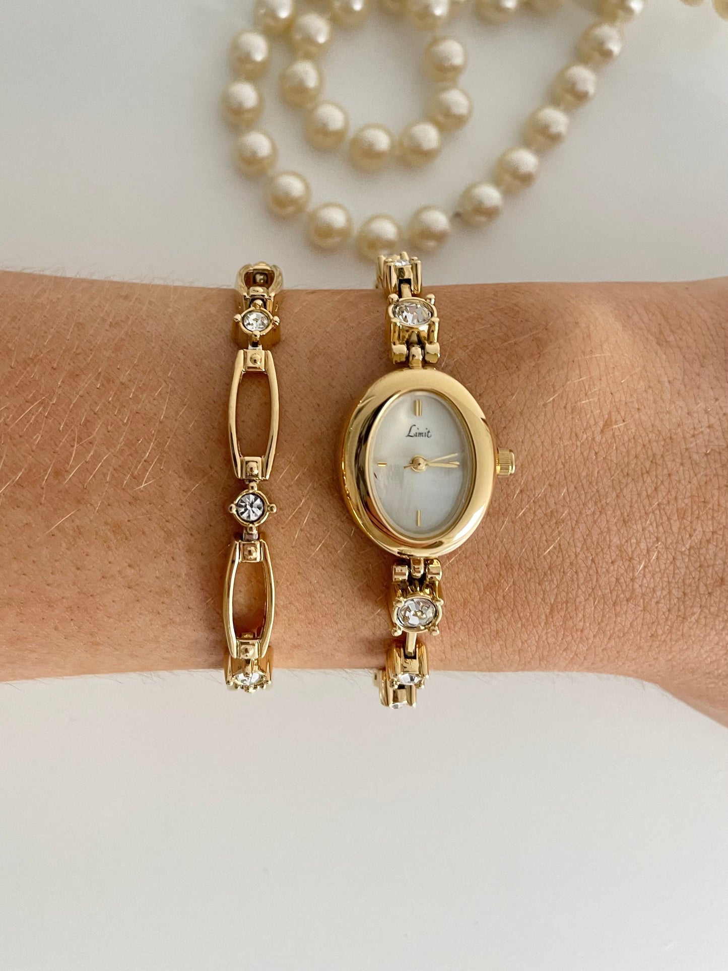 The Bonnie Watch, Bracelet & Necklace Set