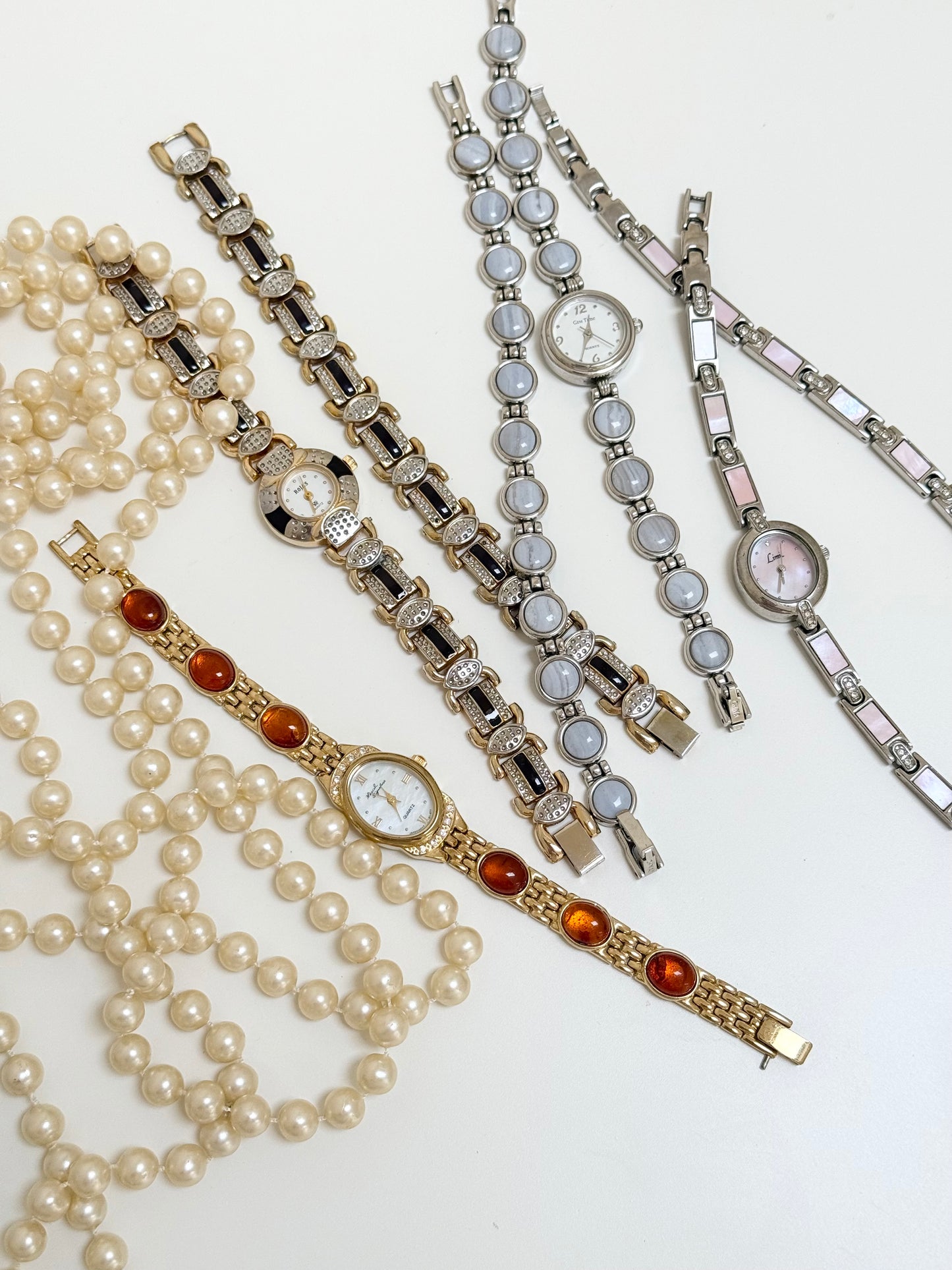 The Gem Watch & Bracelet Set