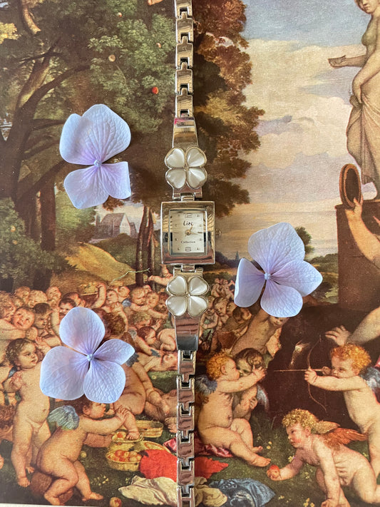 Lize Quartz Clover Watch