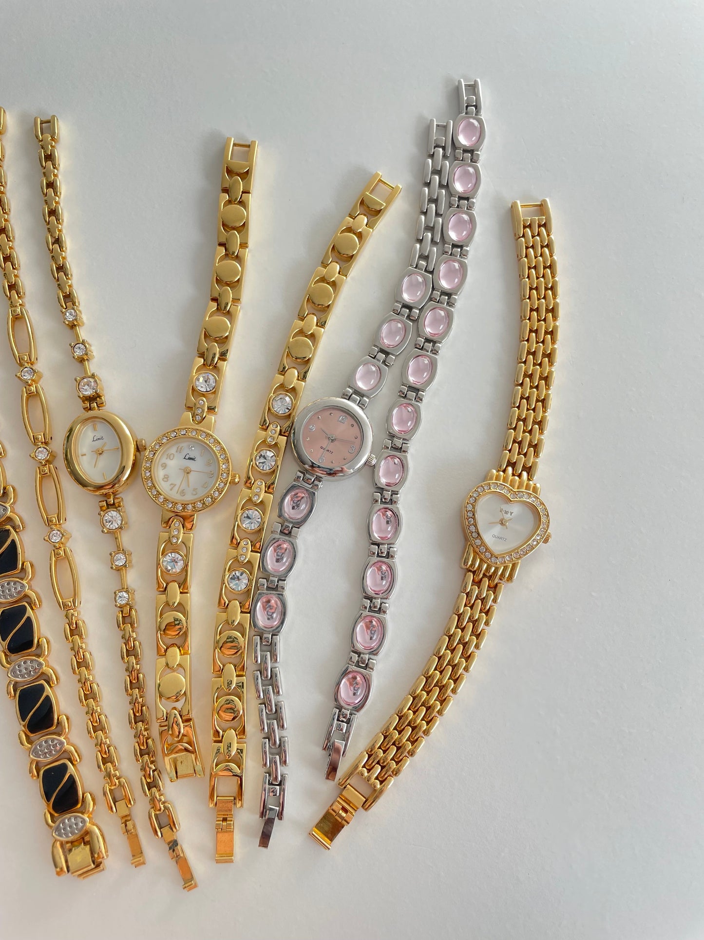 The Lucinda Pink Watch & Bracelet Set