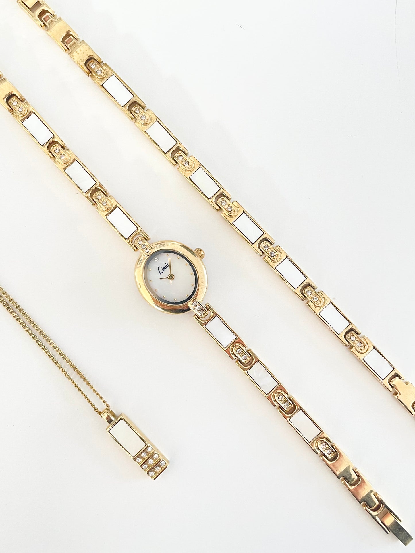 The Octavia Watch, Bracelet & Necklace Set