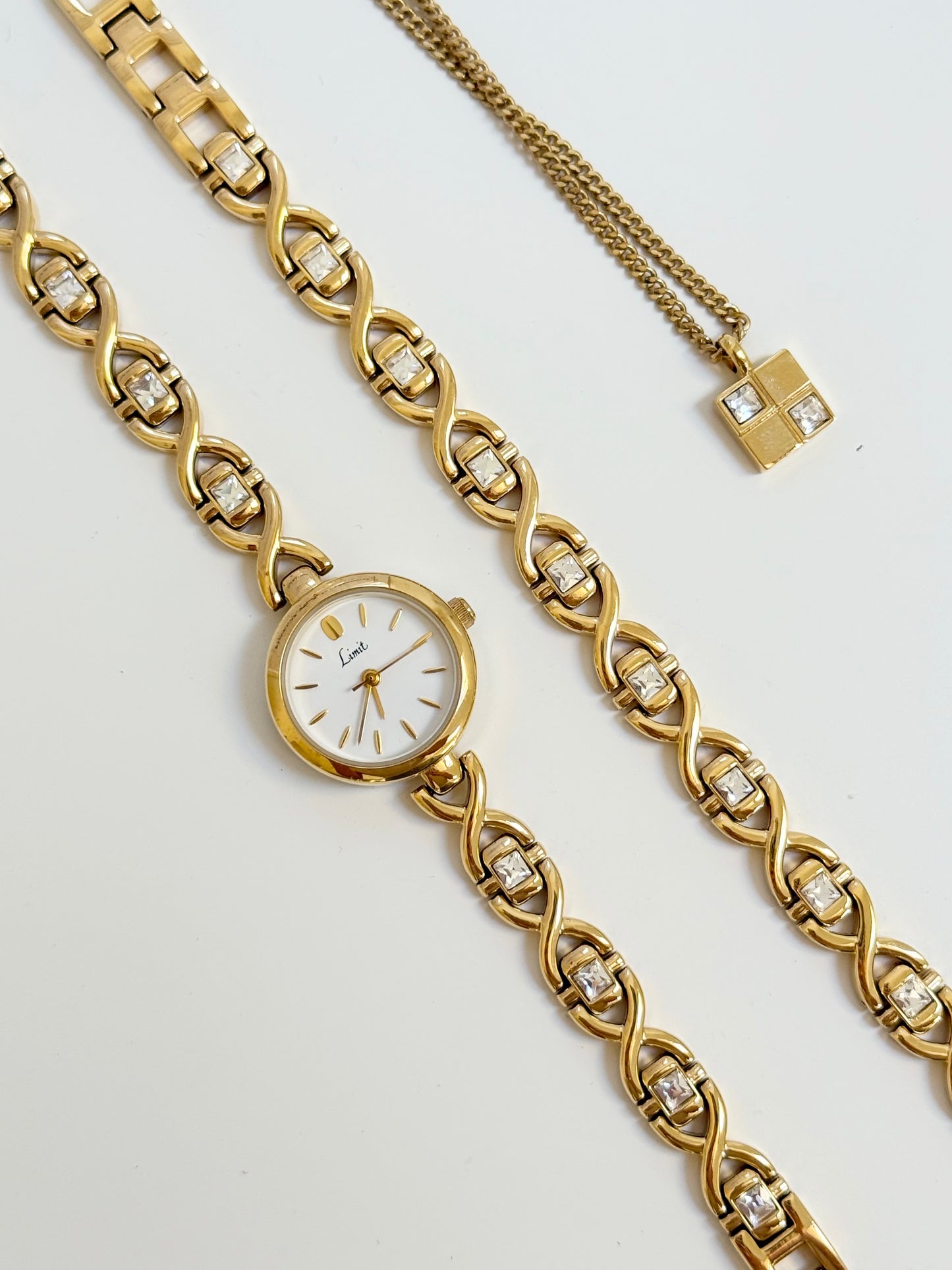 The Talulah Watch, Bracelet & Necklace Set
