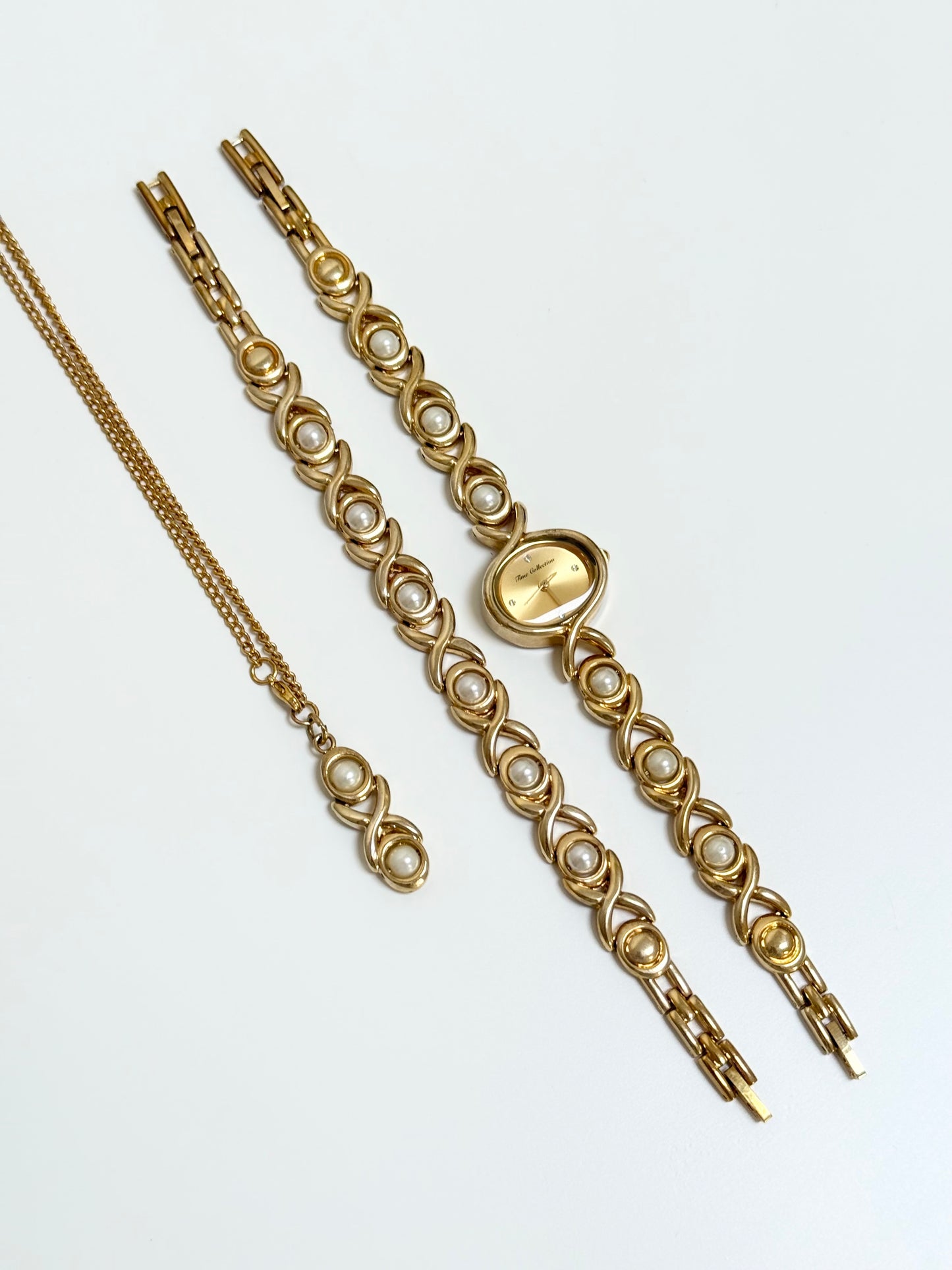 The Sinead Watch, Bracelet & Necklace Set