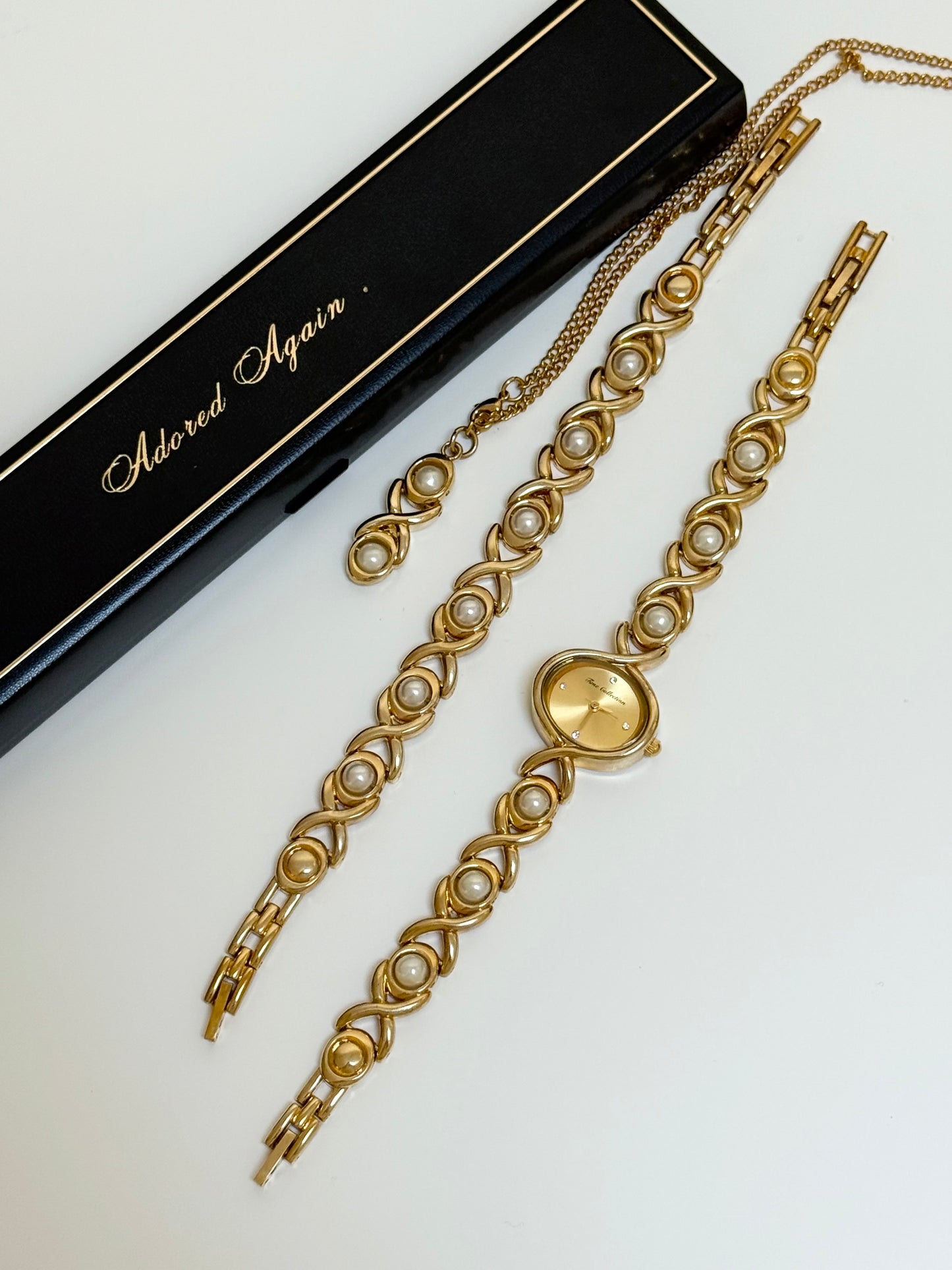 The Sinead Watch, Bracelet & Necklace Set