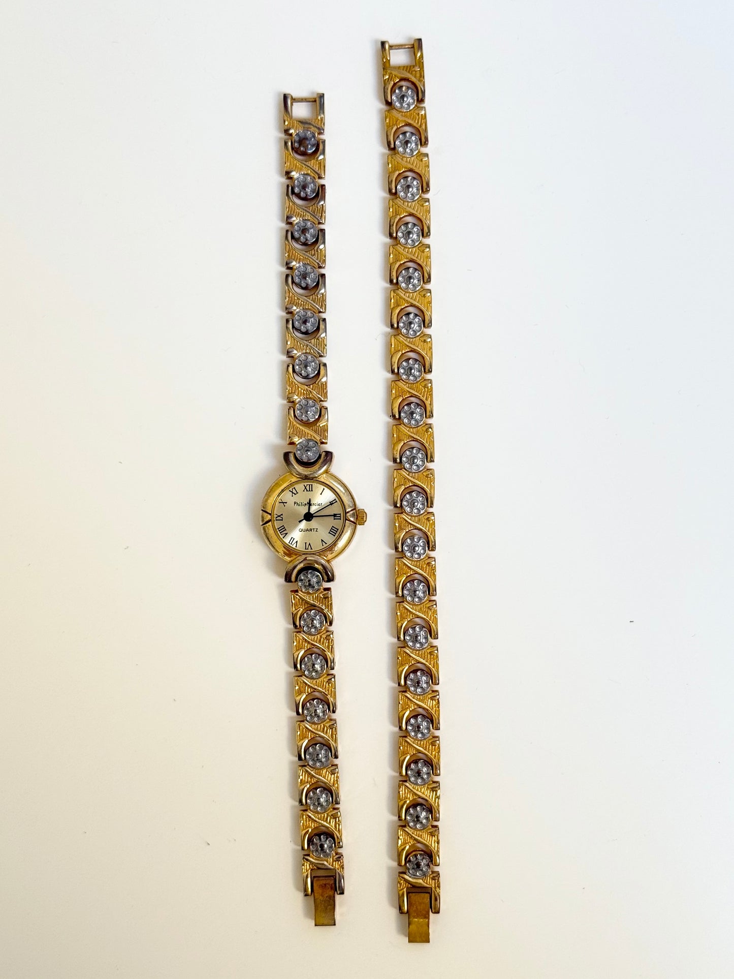 Philip Mercier Watch & Bracelet Set