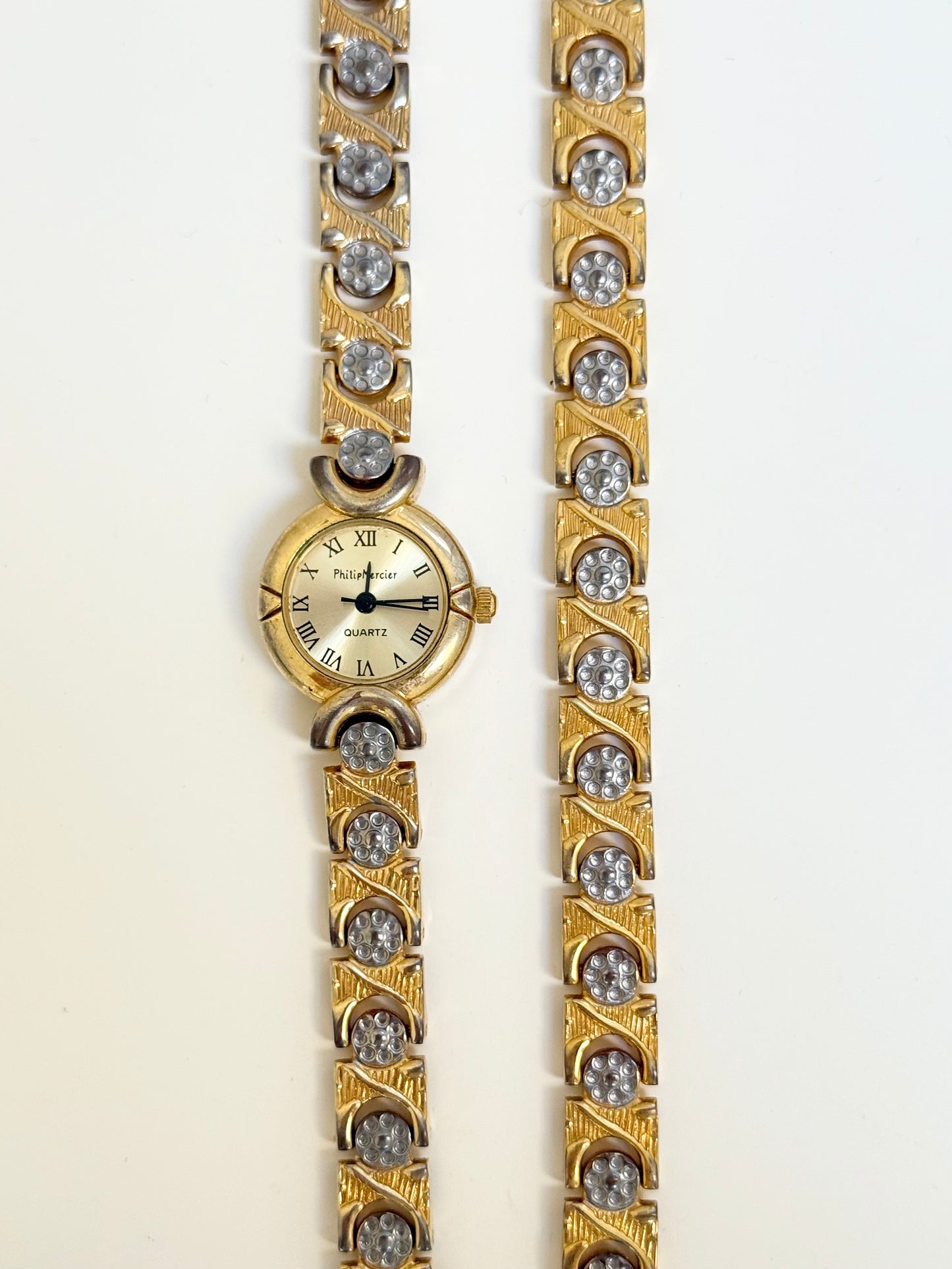 Philip Mercier Watch & Bracelet Set