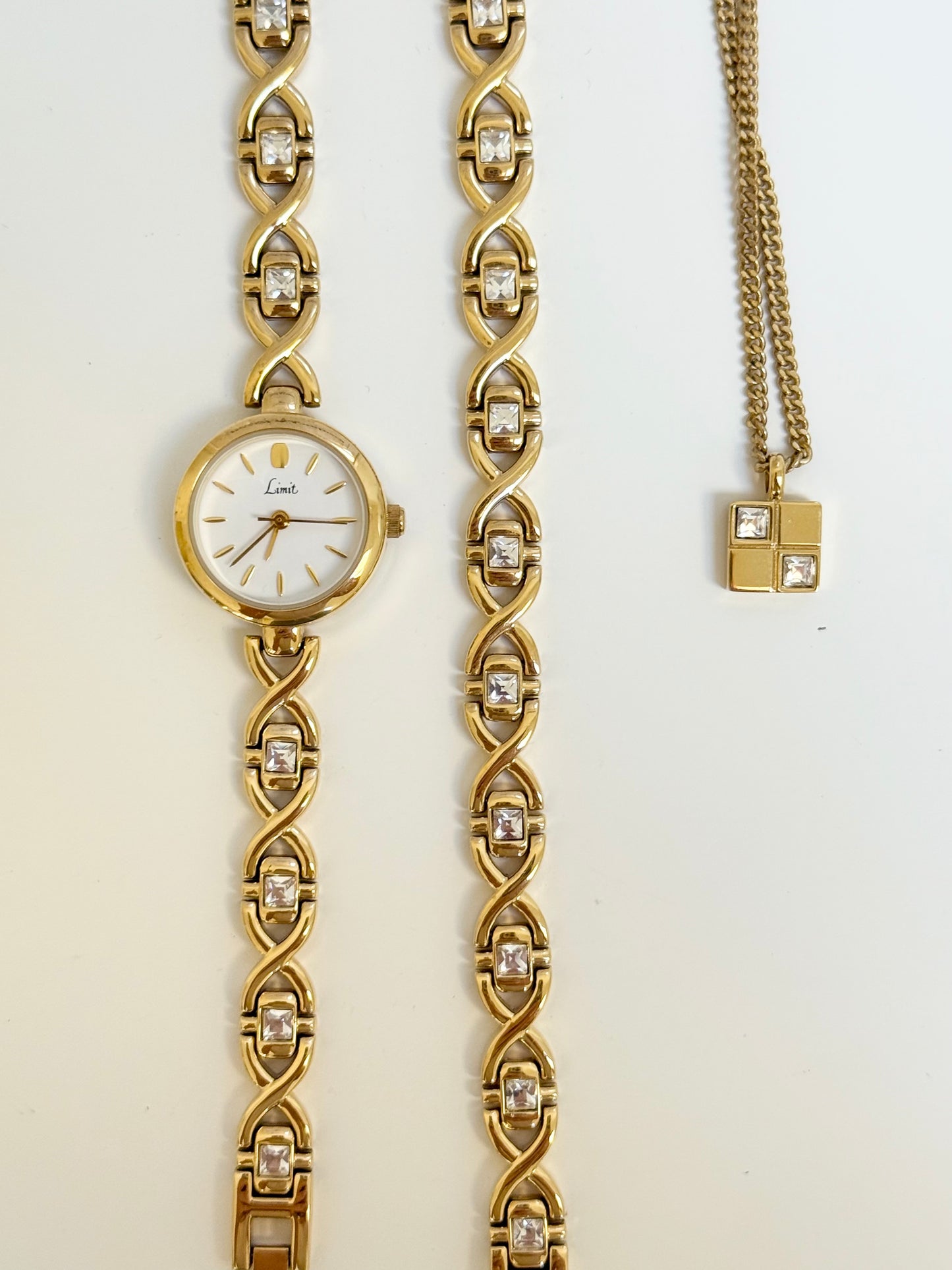 The Talulah Watch, Bracelet & Necklace Set