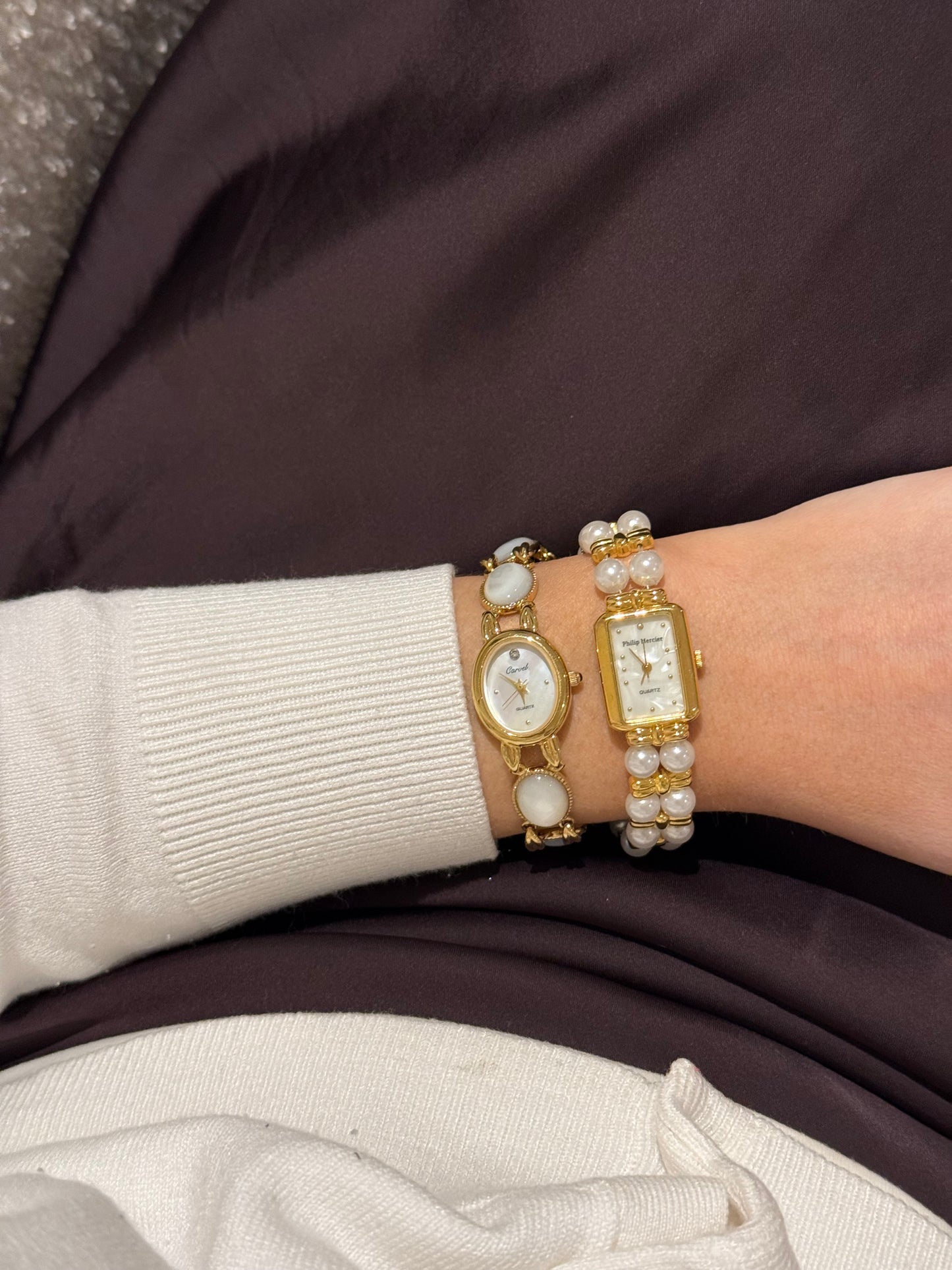 The Carvel Mother of Pearl Watch