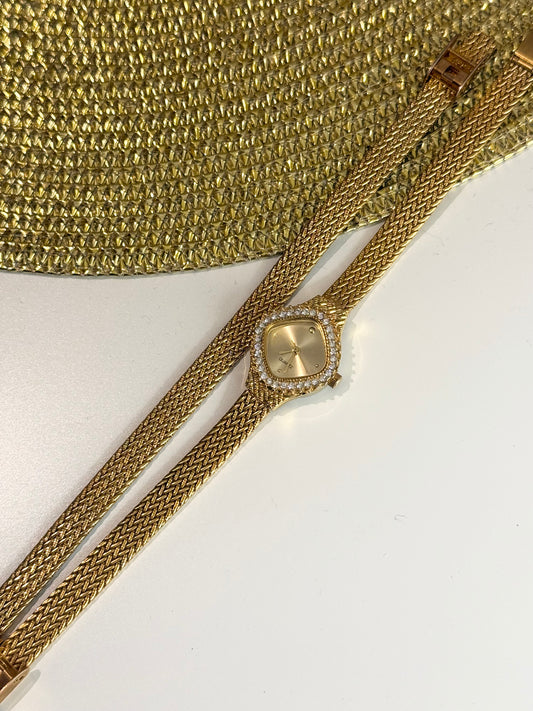 The Crystal Watch & Bracelet Set