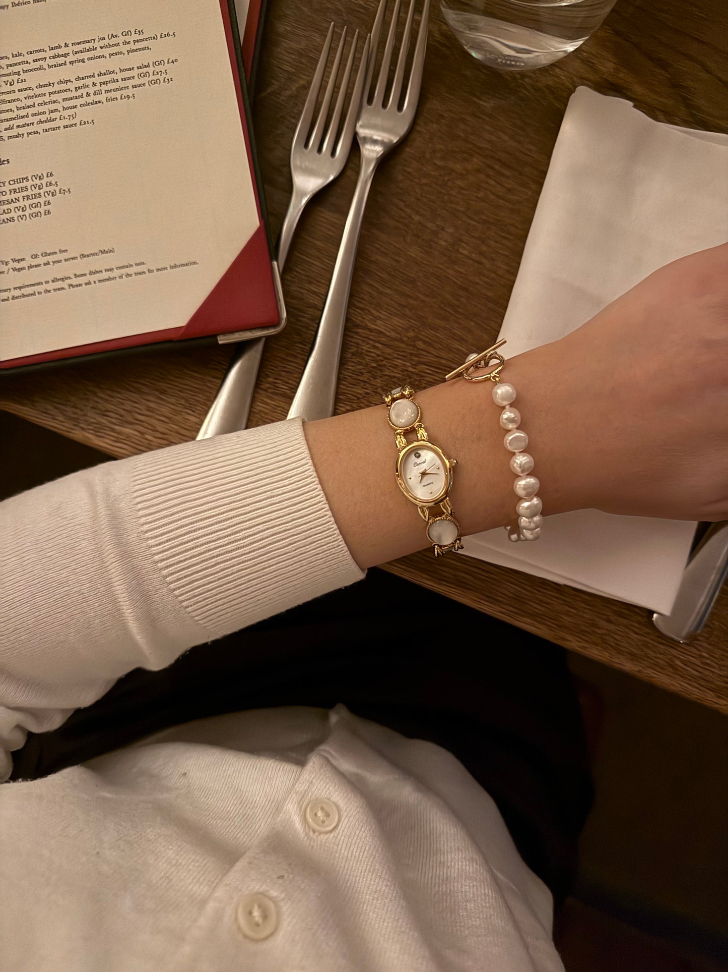 The Carvel Mother of Pearl Watch