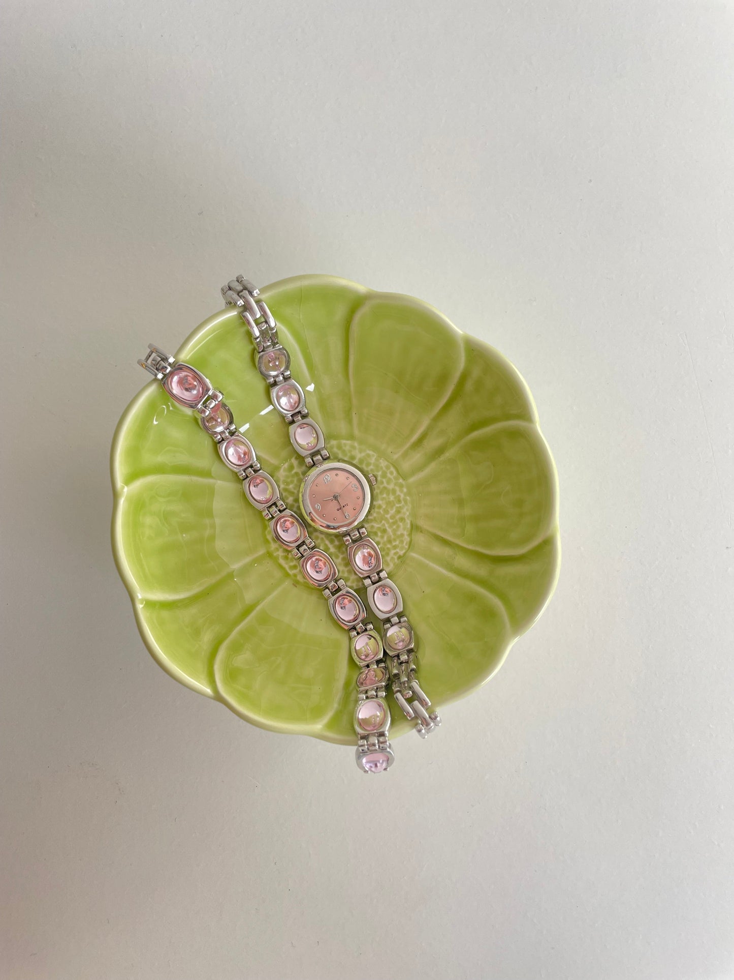 The Lucinda Pink Watch & Bracelet Set