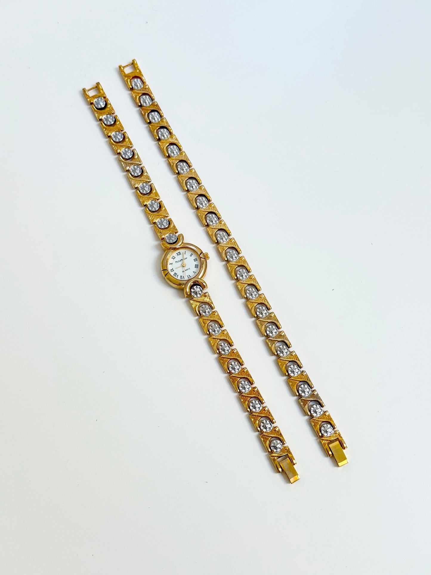 Philip Mercier Watch & Bracelet Set