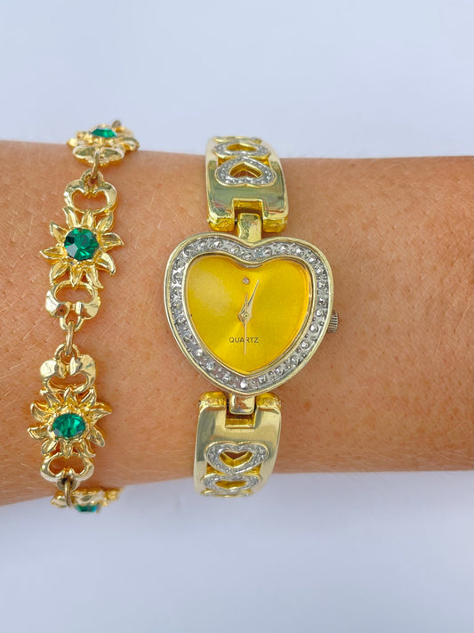 The Yellow Heart Watch