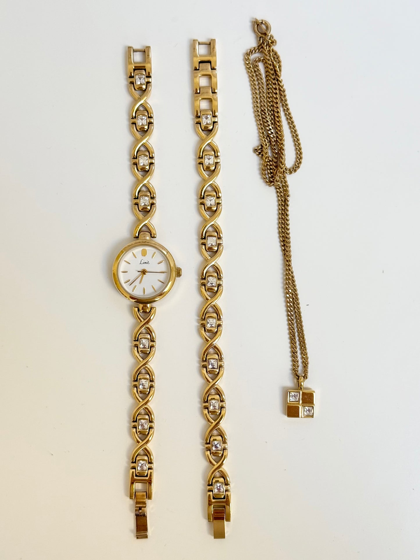 The Talulah Watch, Bracelet & Necklace Set