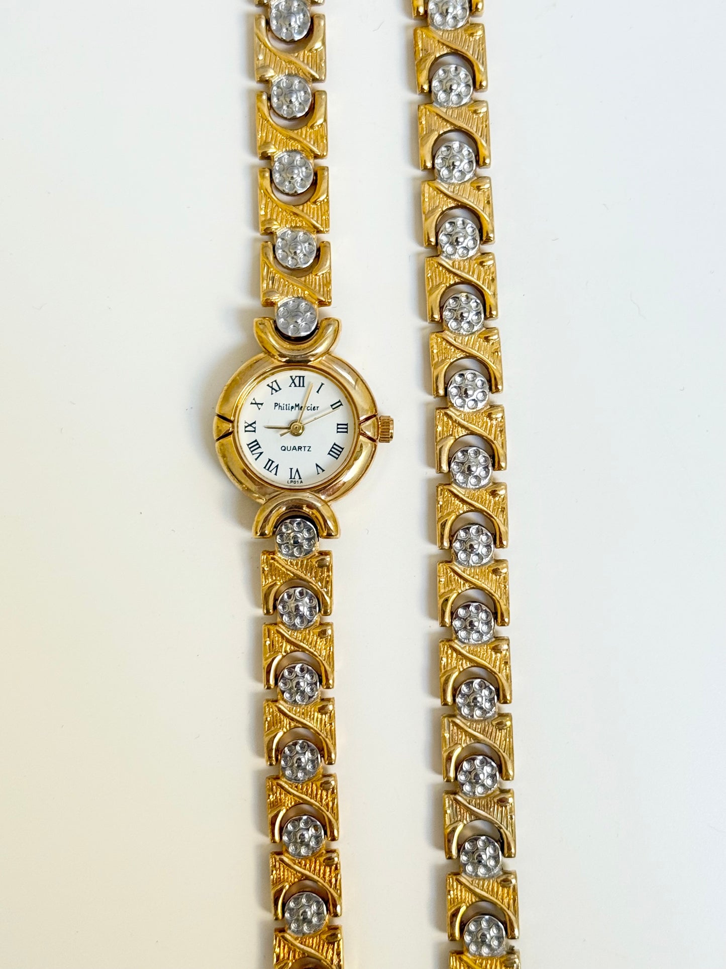 Philip Mercier Watch & Bracelet Set