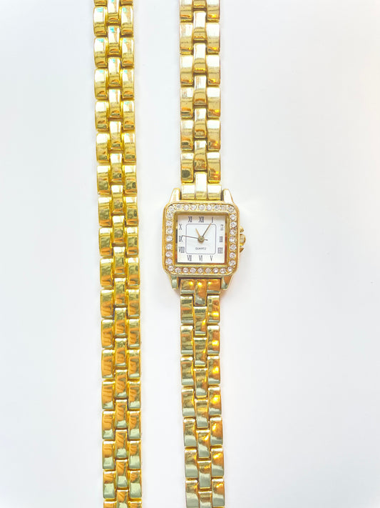 The Melissa Watch & Bracelet Set