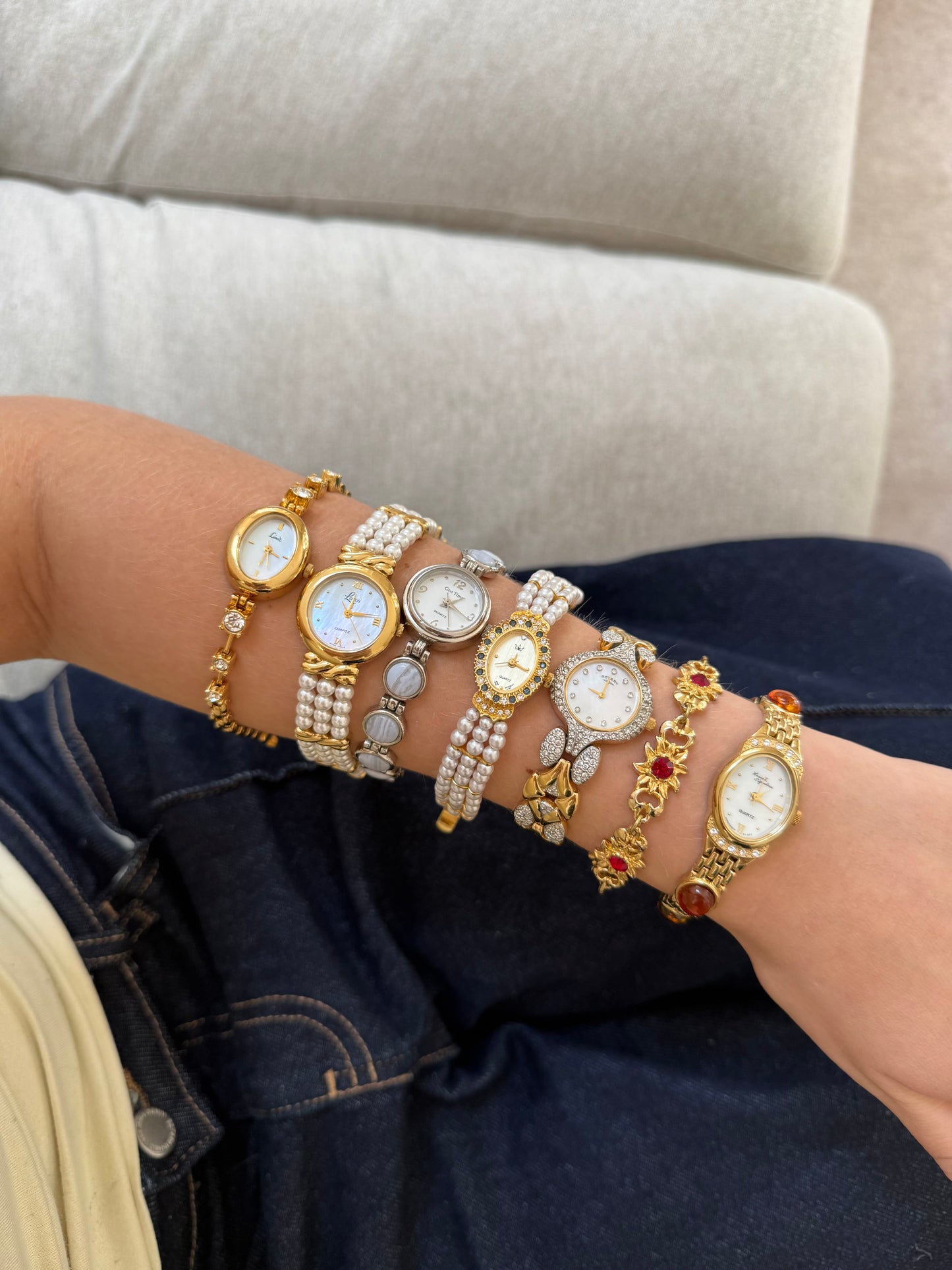 Marcel Signature Gold-Tone Quartz Watch