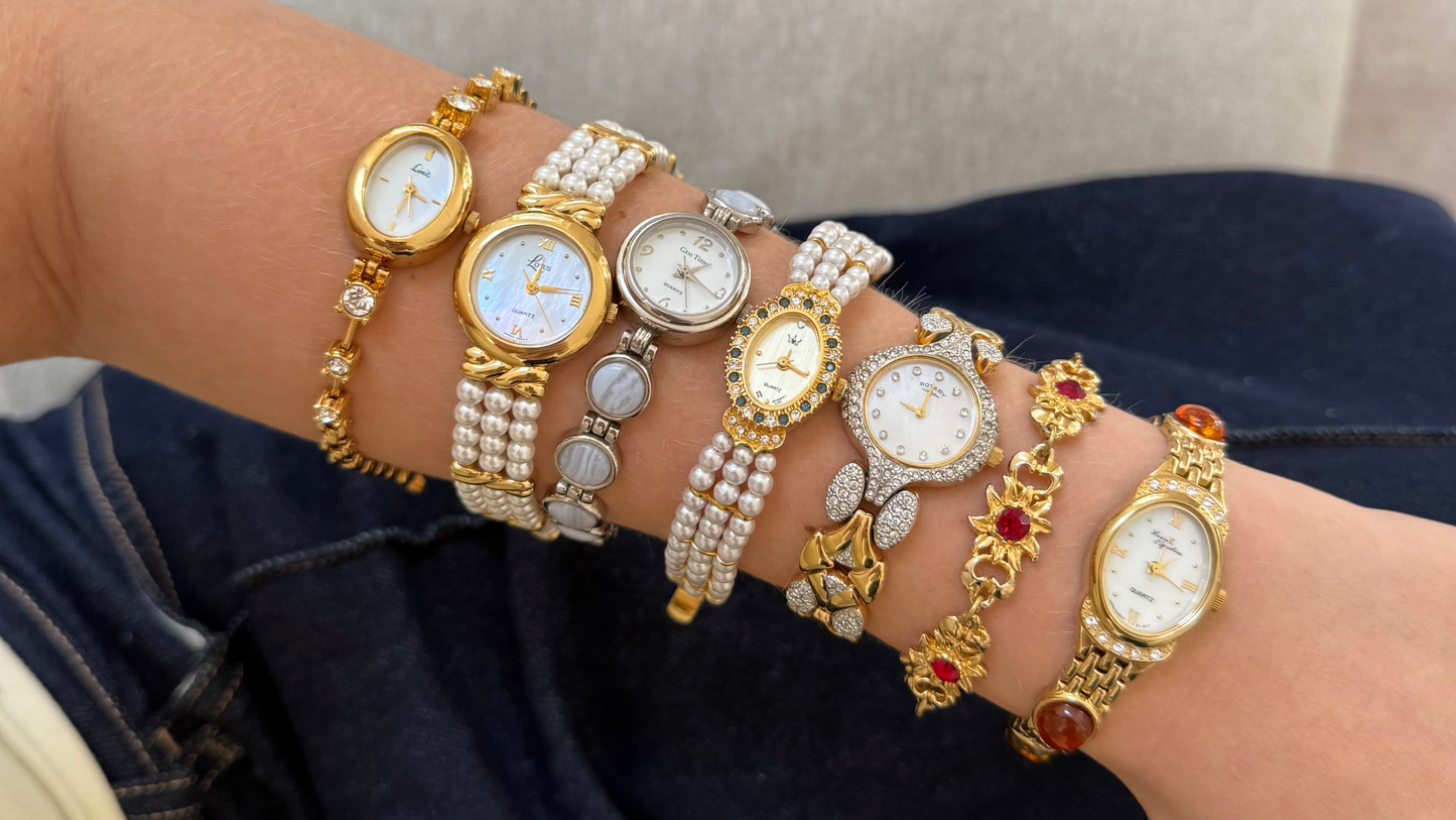 Marcel Signature Gold-Tone Quartz Watch